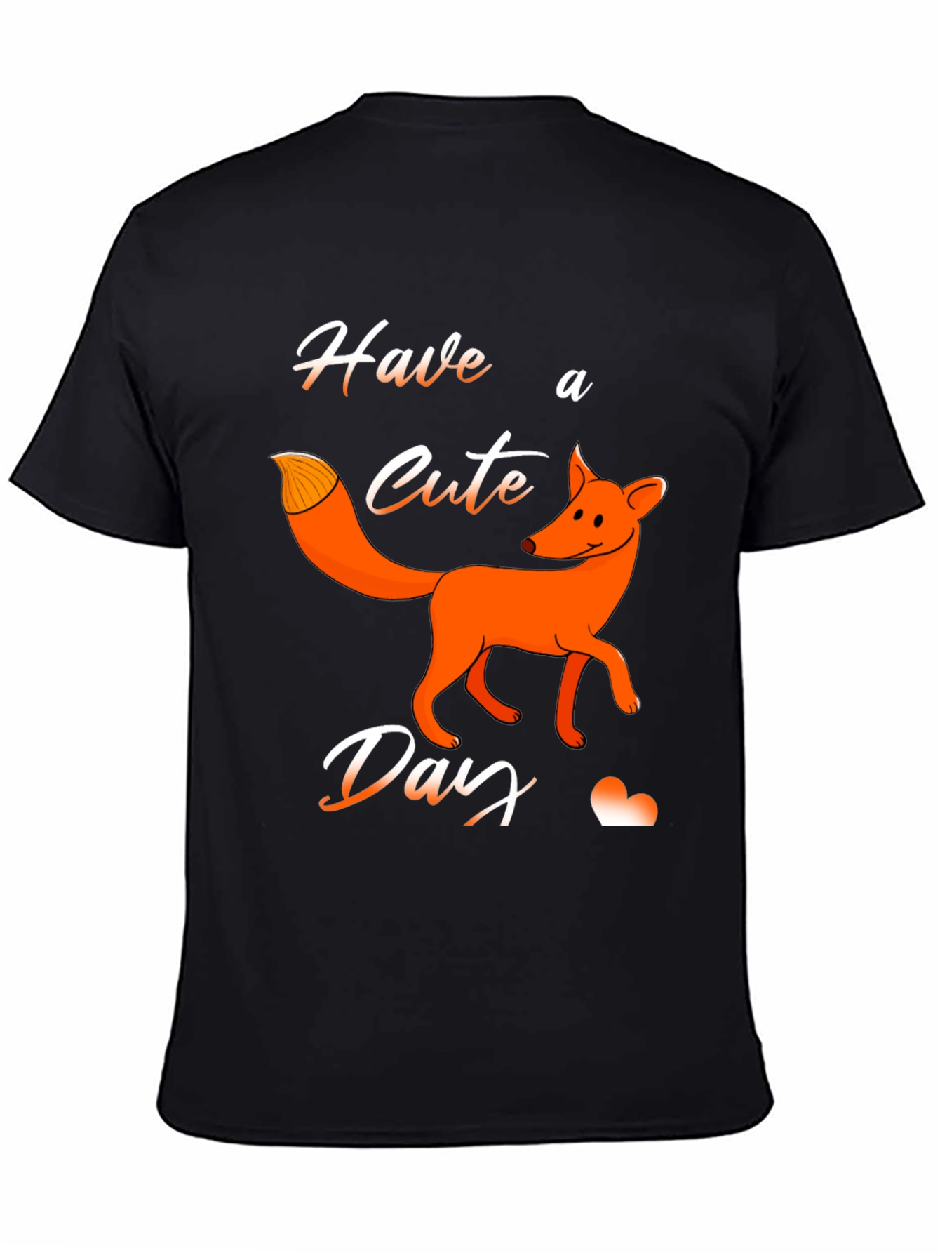 Cute Fox Day T-Shirt - Fun Animal Graphic Tee