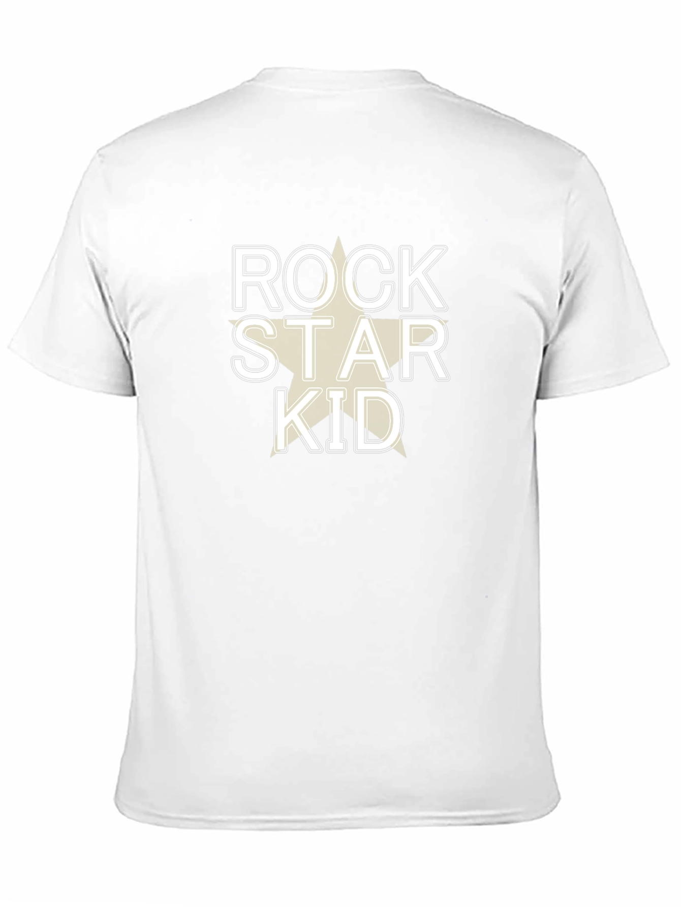 Rock Star Kid Black Graphic T-Shirt