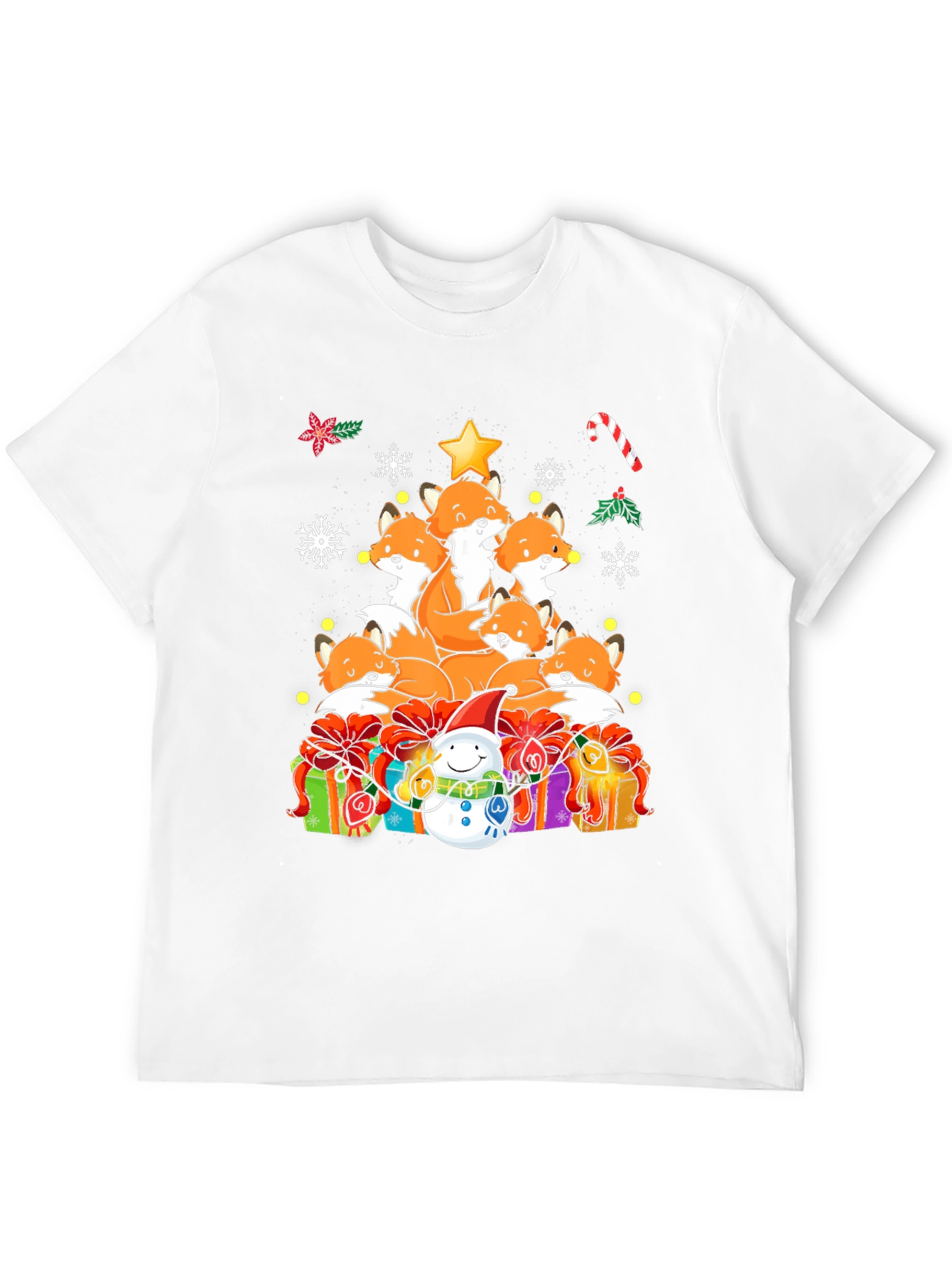 Festive Fox Christmas T-Shirt