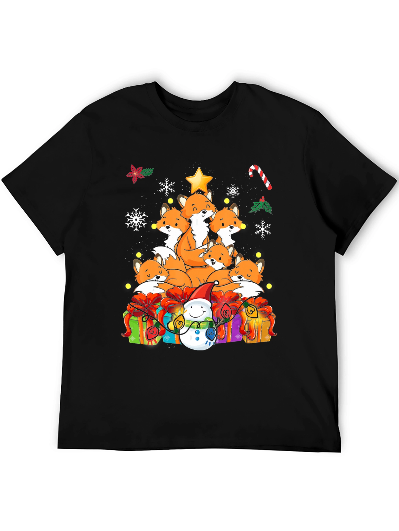 Festive Fox Christmas T-Shirt