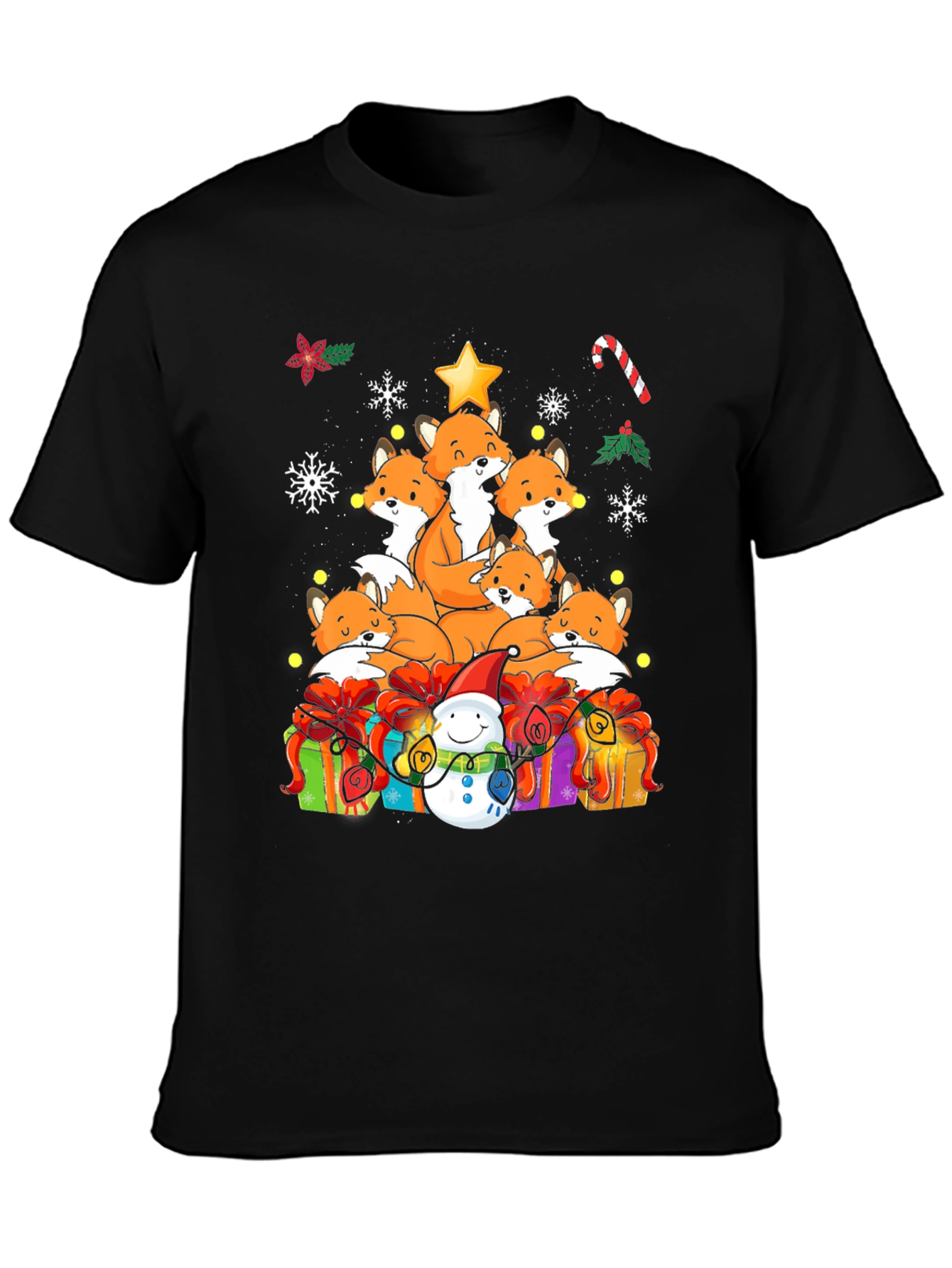 Festive Fox Christmas T-Shirt