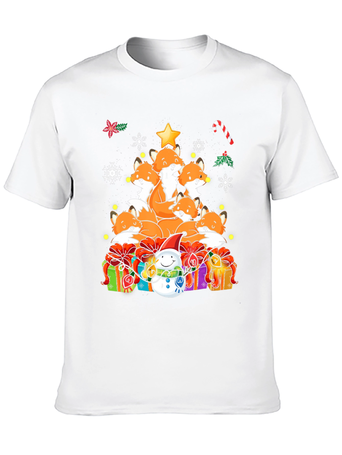 Festive Fox Christmas T-Shirt
