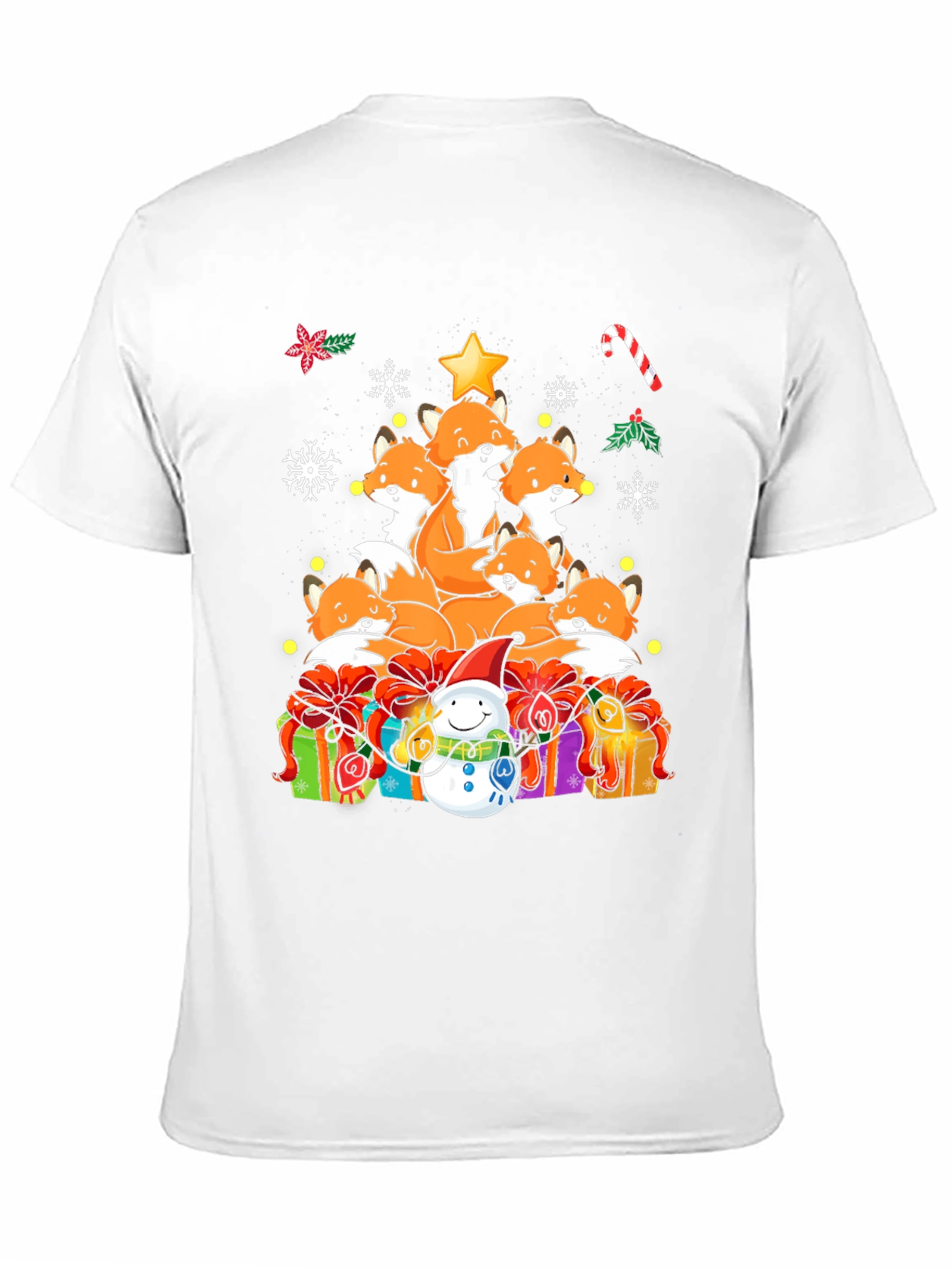 Festive Fox Christmas T-Shirt