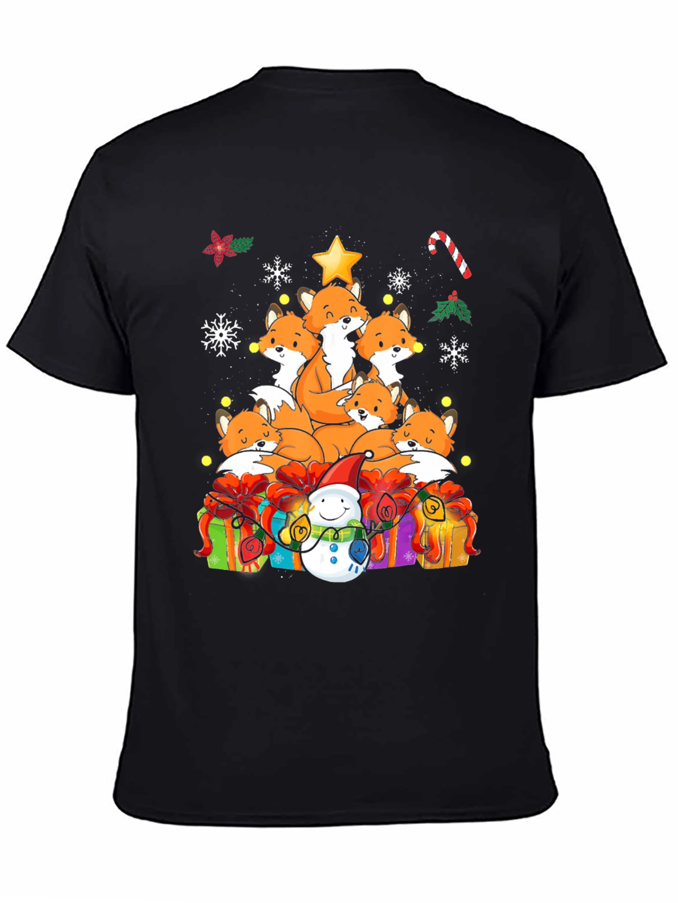Festive Fox Christmas T-Shirt