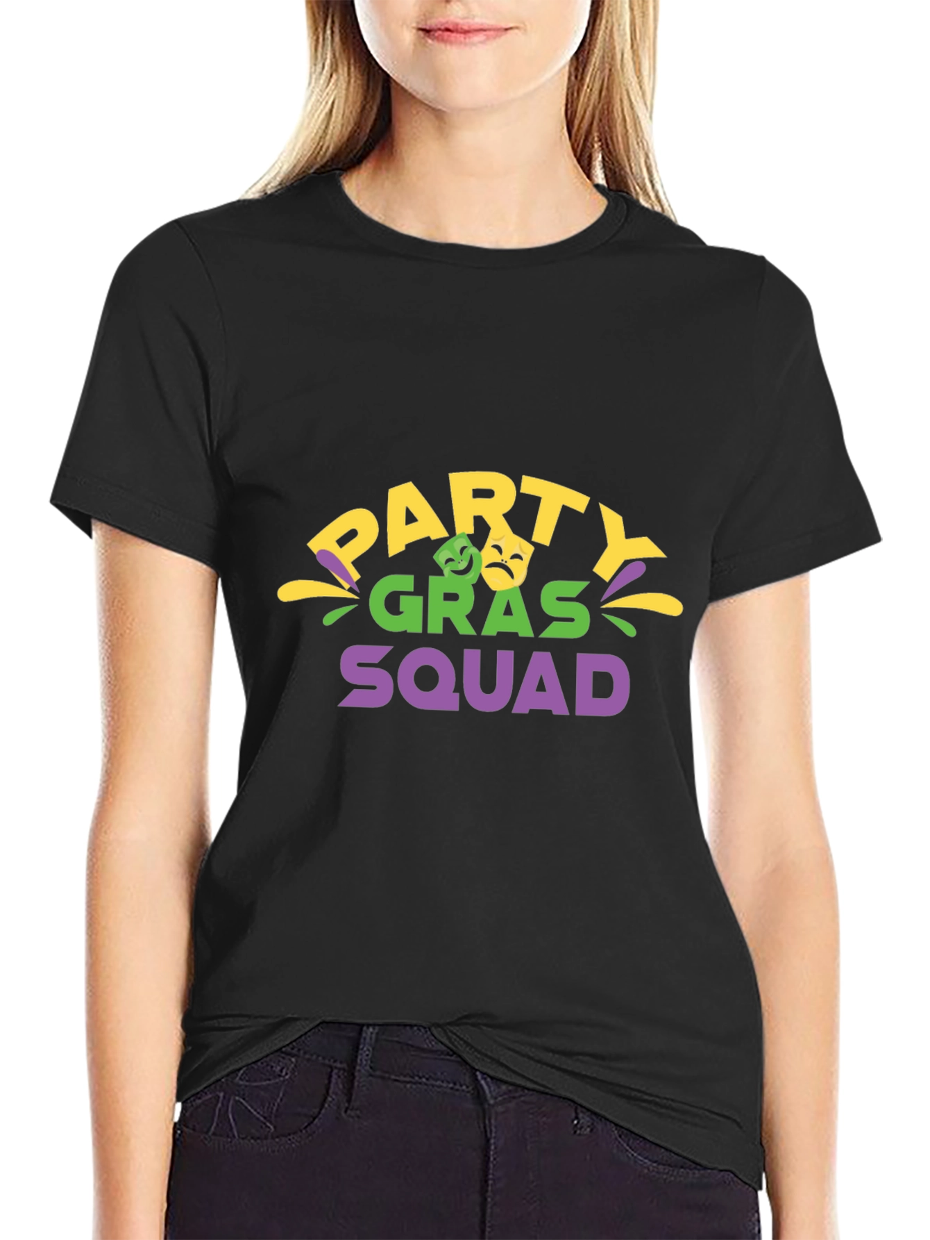 Party Gras Squad T-Shirt - Mardi Gras Celebration