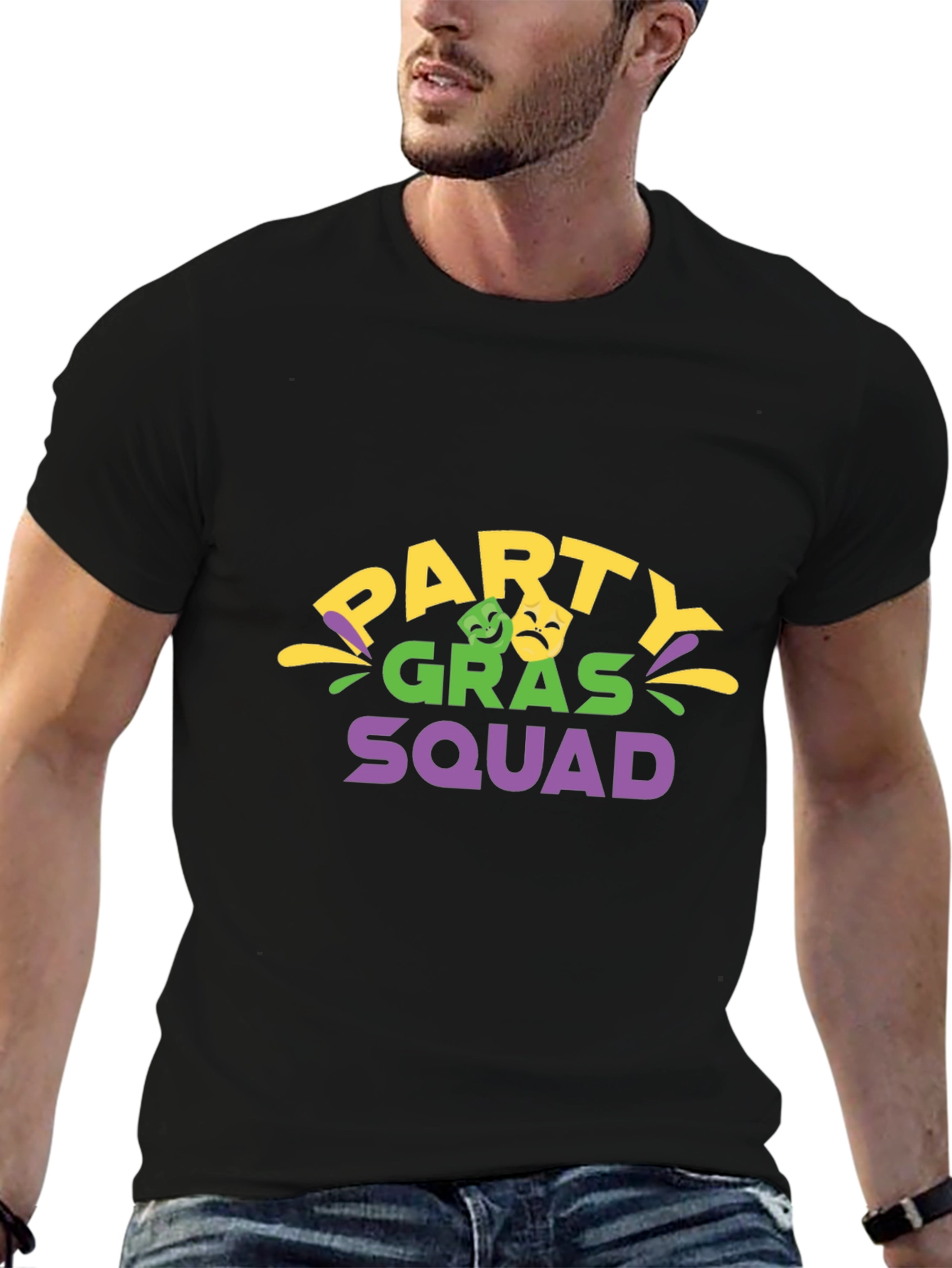 Party Gras Squad T-Shirt - Mardi Gras Celebration