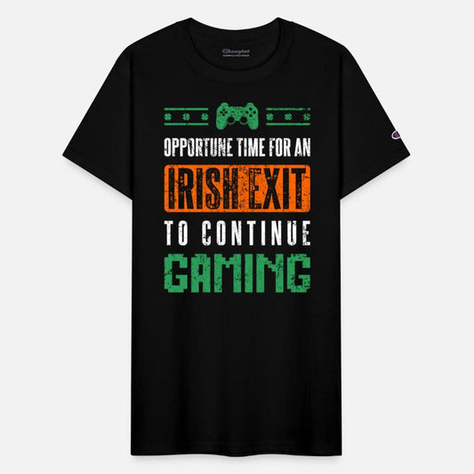 Irish Exit Saint Patrick's Day Gaming Gift Gamer