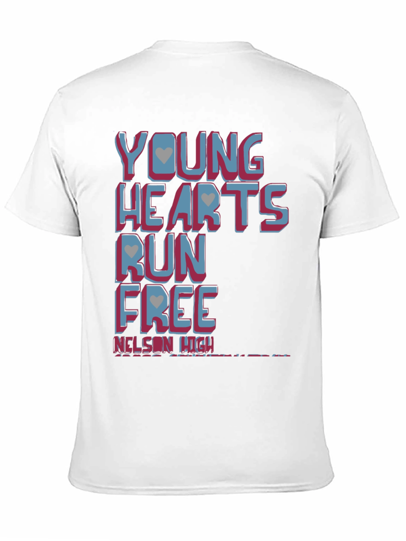 Young Hearts Run Free Graphic T-Shirt