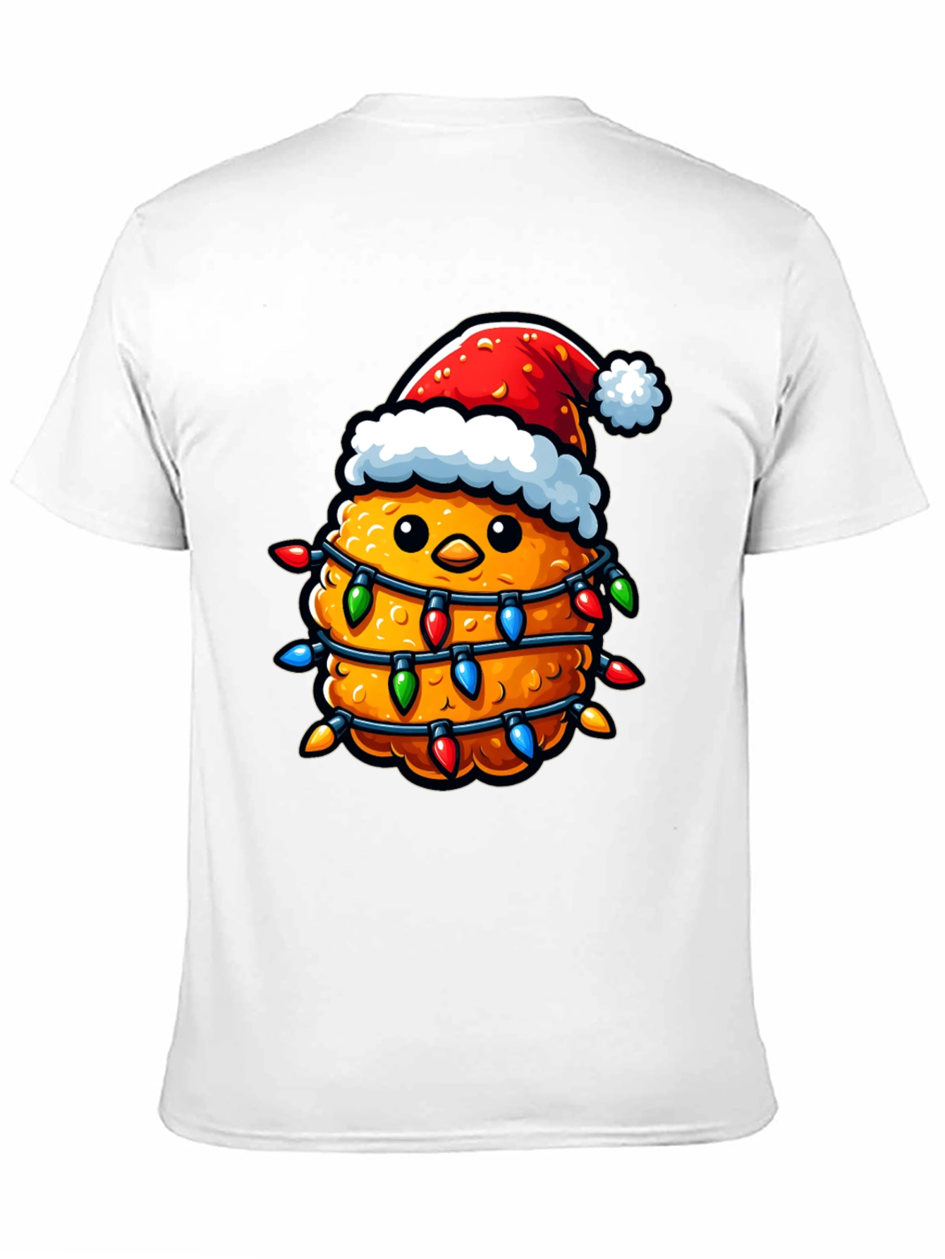 Festive Chicken Nugget Christmas T-Shirt