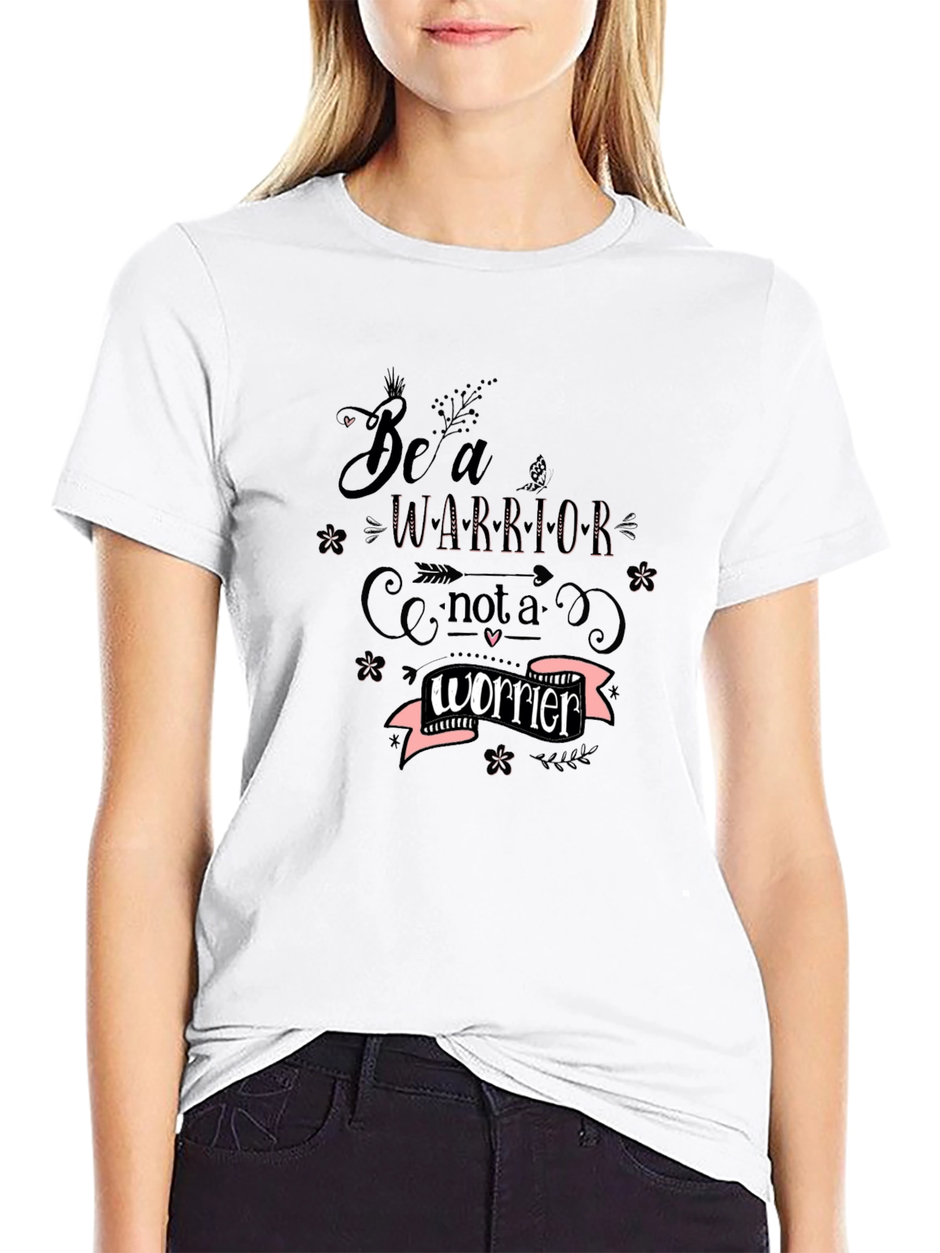 Be a Warrior T-Shirt - Motivational Graphic Tee