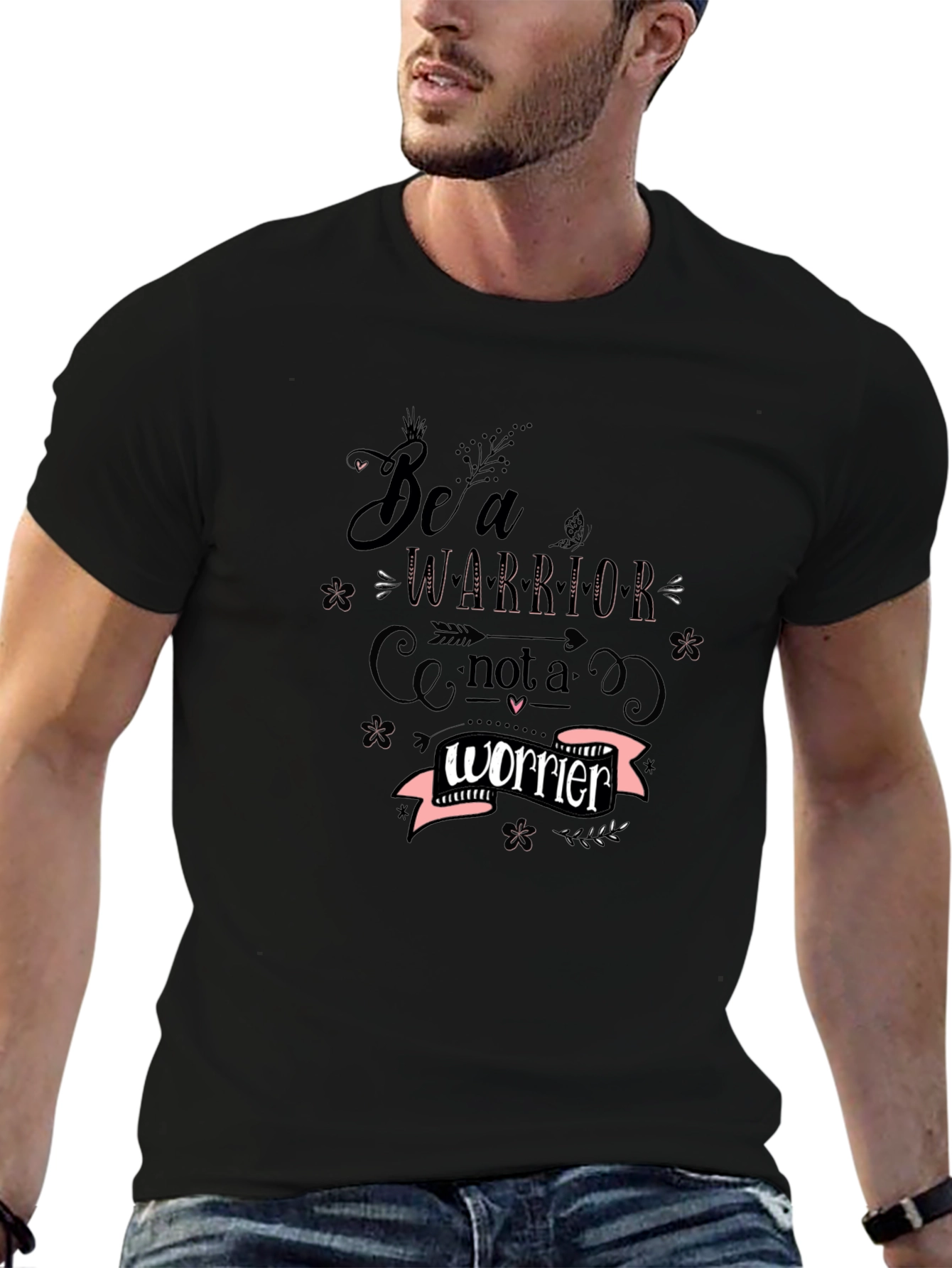 Be a Warrior T-Shirt - Motivational Graphic Tee