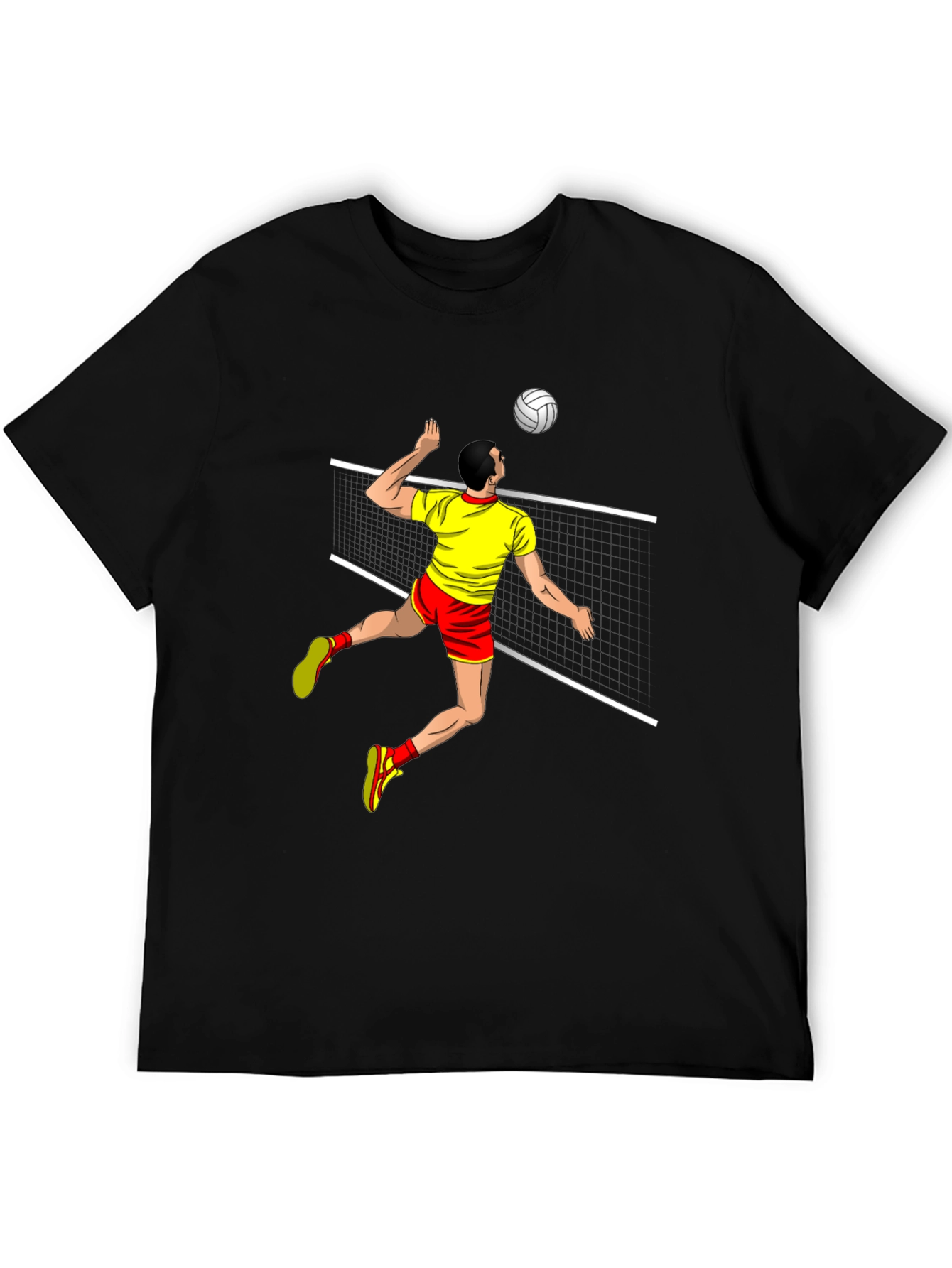 Volleyball Player Graphic T-Shirt