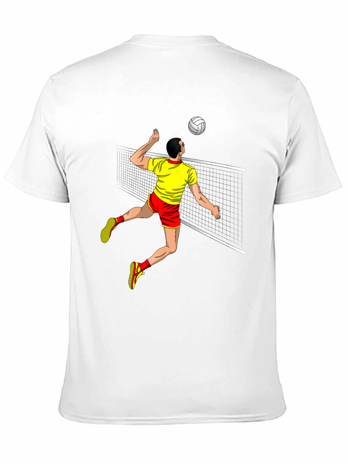 Volleyball Player Graphic T-Shirt