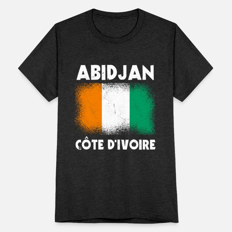 Ivory Coast West Africa Elefant Ivorian Flag Map