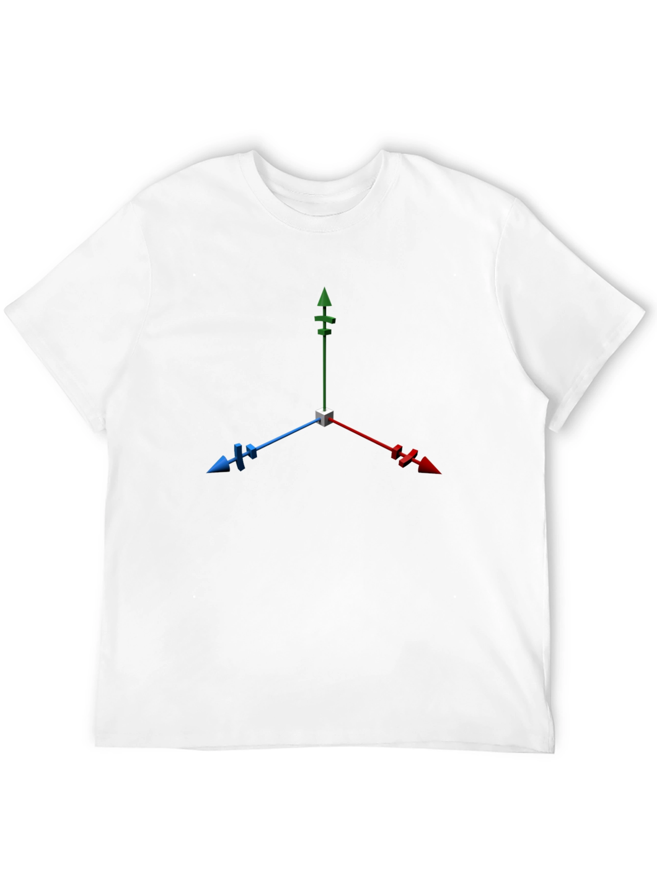 Coordinate Axes Graphic T-Shirt