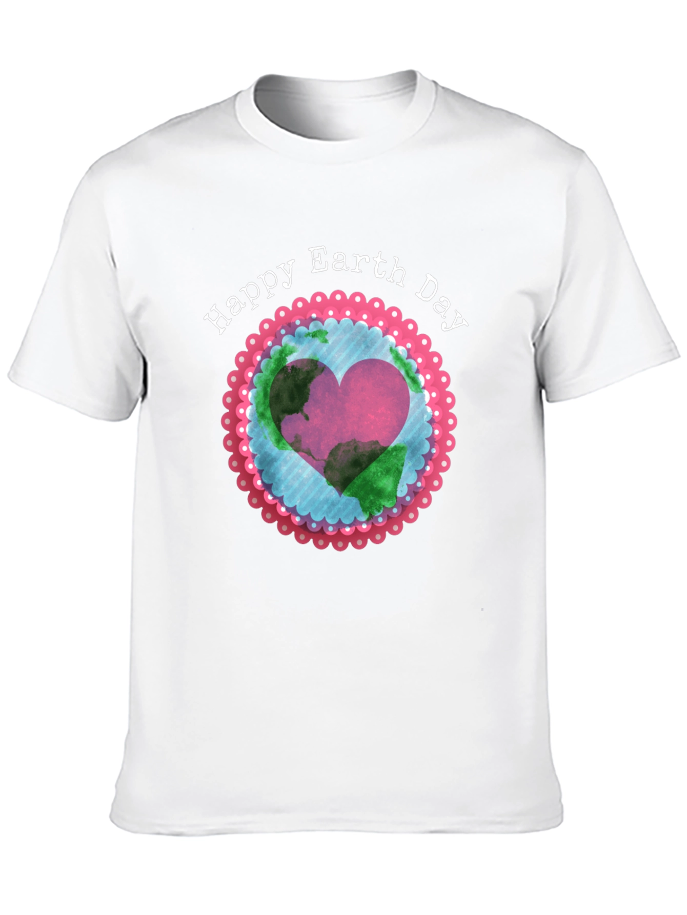 Happy Earth Day Heart T-Shirt