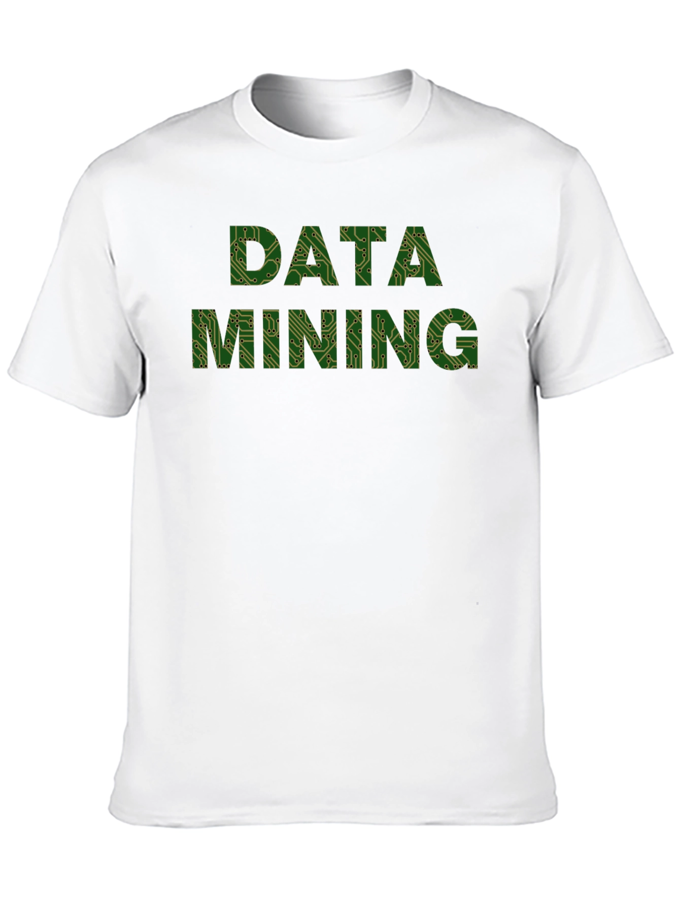 Data Mining Circuit Board T-Shirt