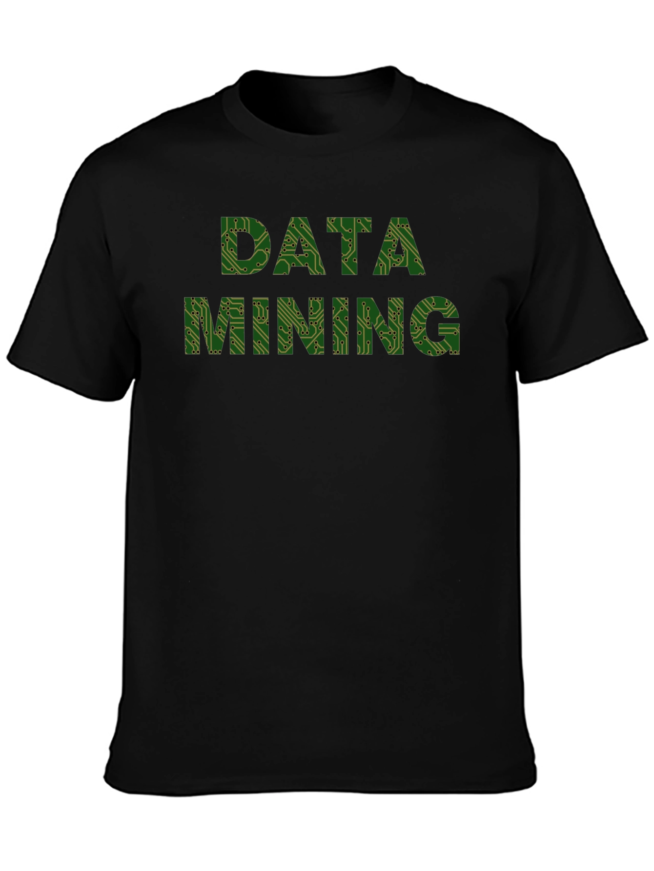 Data Mining Circuit Board T-Shirt