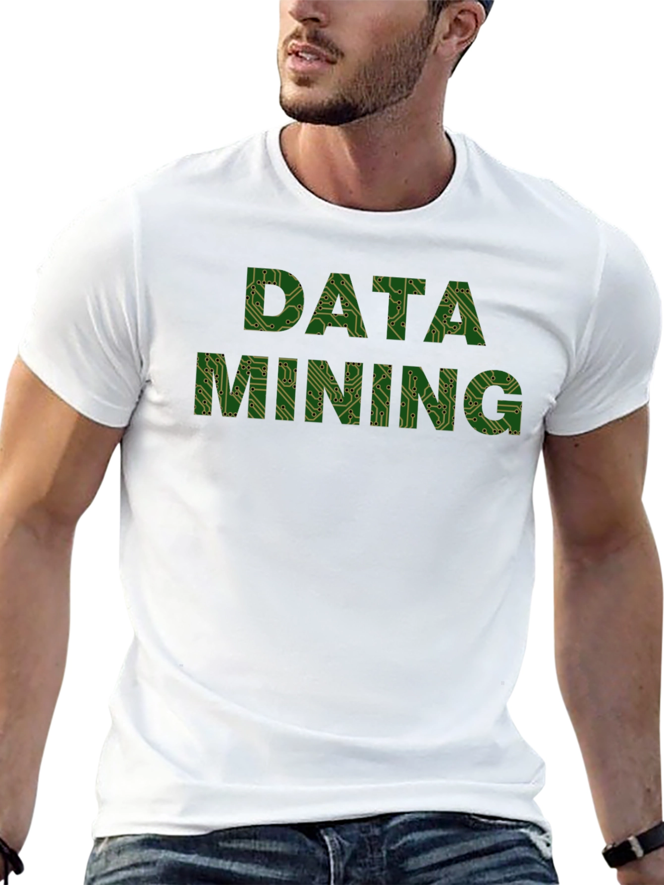 Data Mining Circuit Board T-Shirt