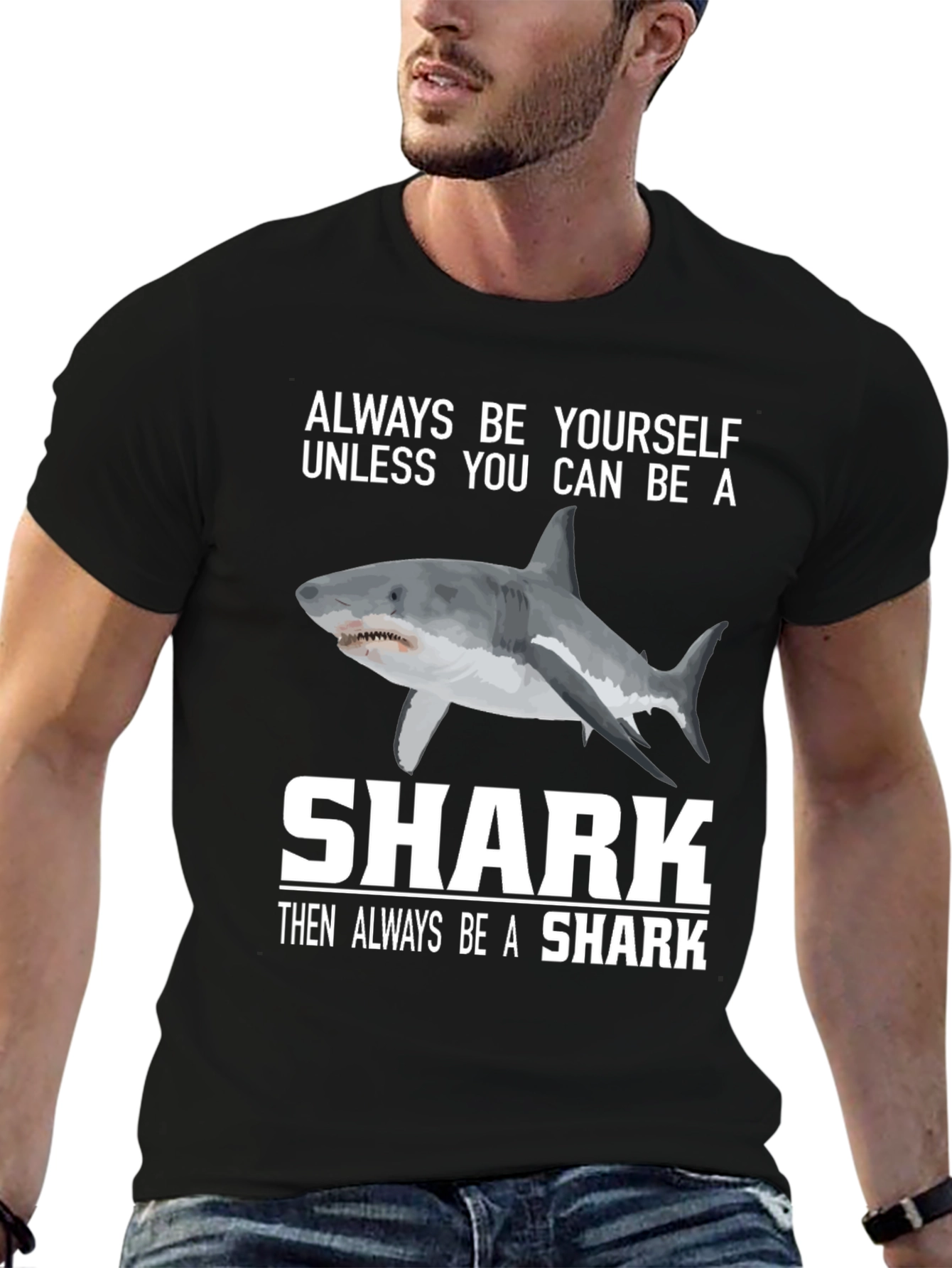Be a Shark Graphic T-Shirt