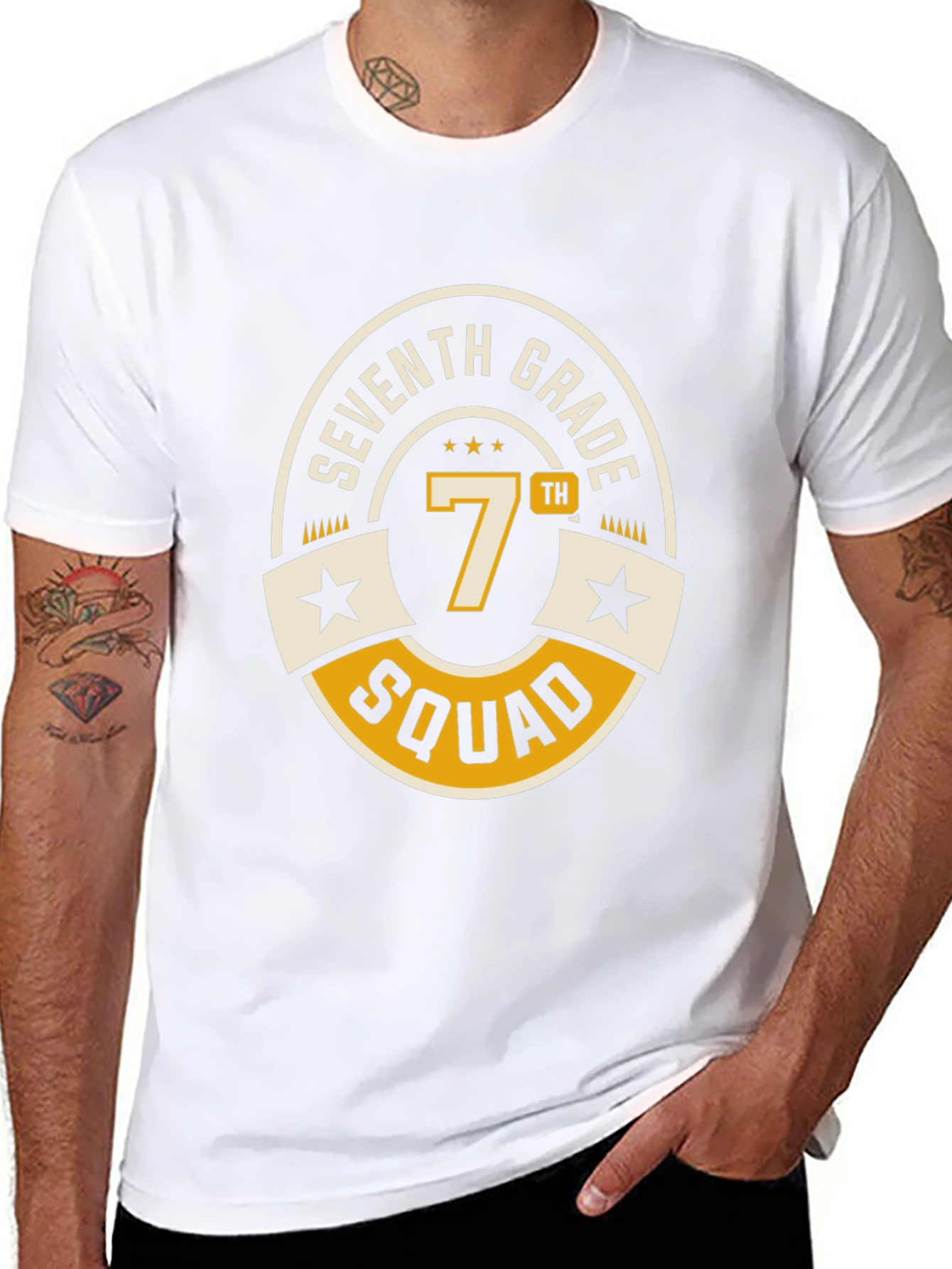 Seventh Grade Squad Graphic T-Shirt