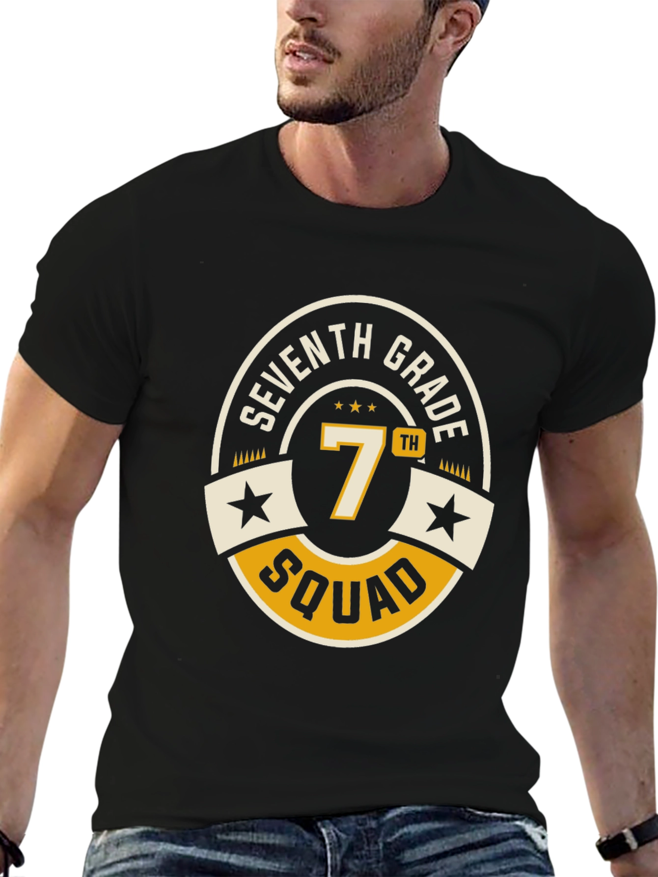 Seventh Grade Squad Graphic T-Shirt
