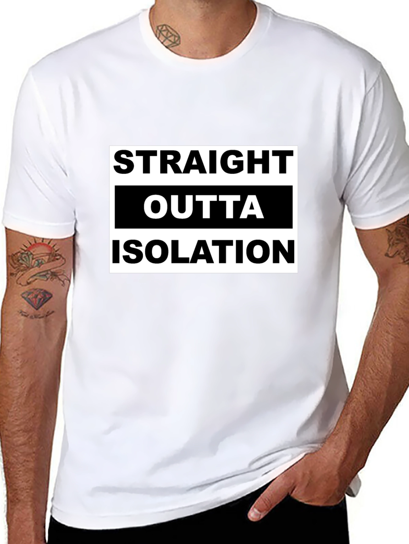 Straight Outta Isolation Graphic Tee
