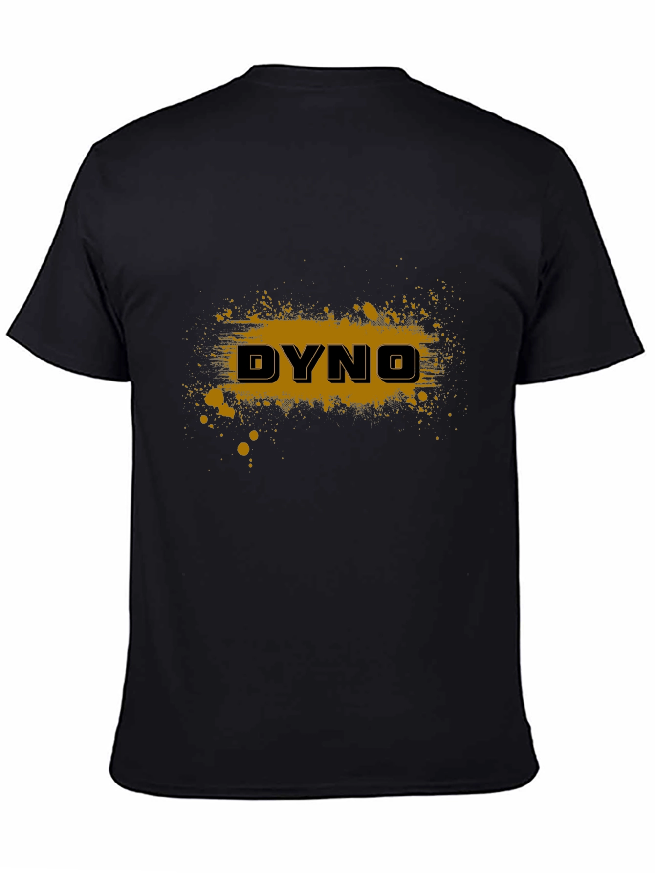DYNO Graphic Print Black T-Shirt