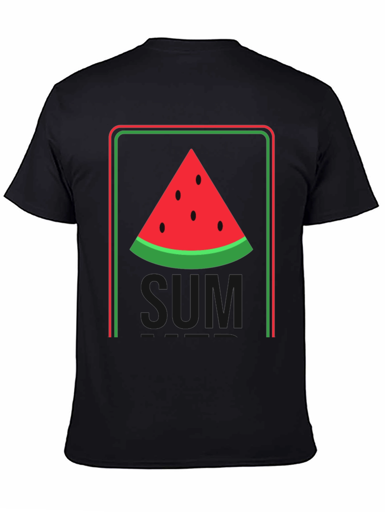 Watermelon Slim Fit T-Shirt - Summer Style