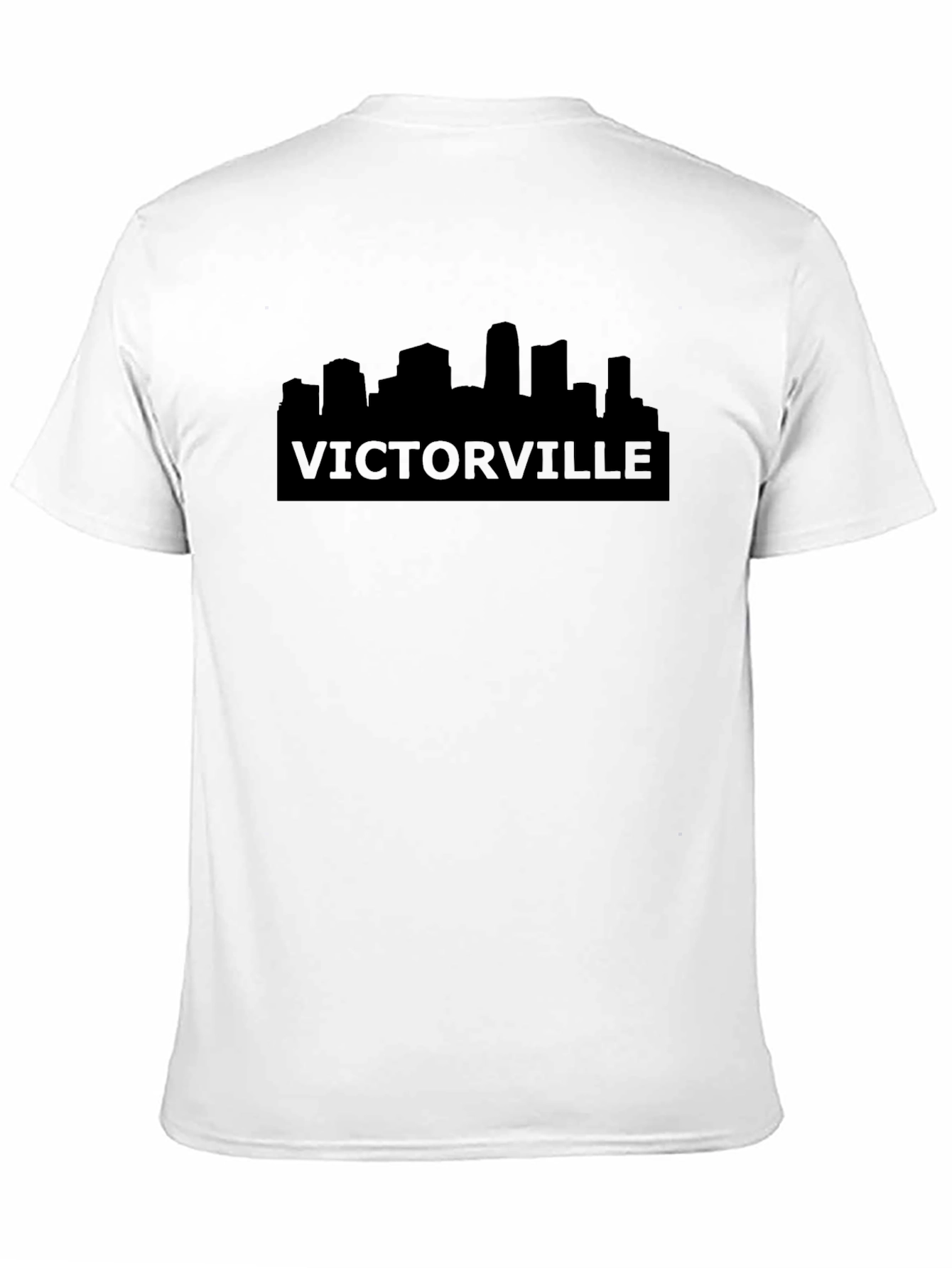 Victorville Skyline Black T-Shirt