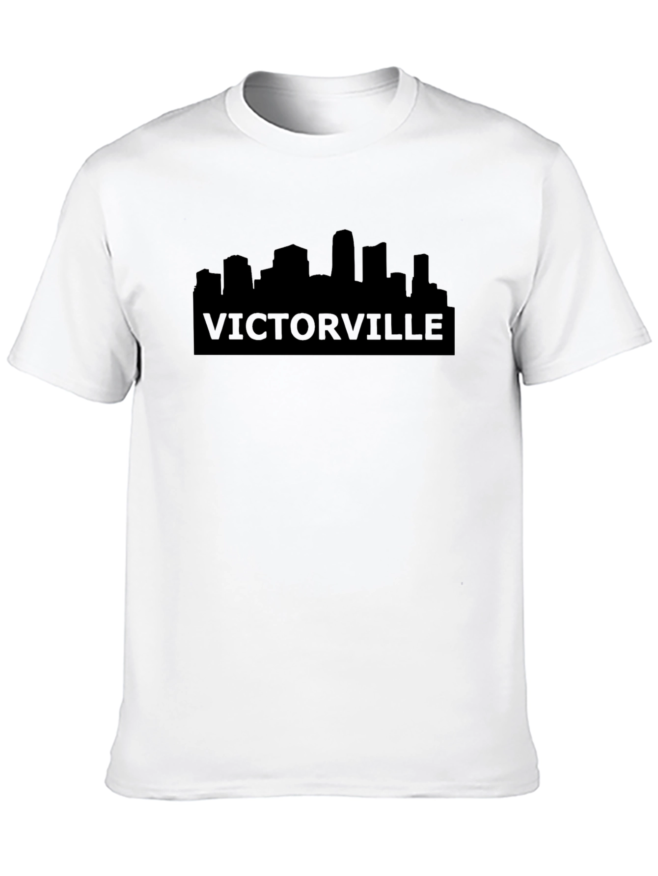 Victorville Skyline Black T-Shirt