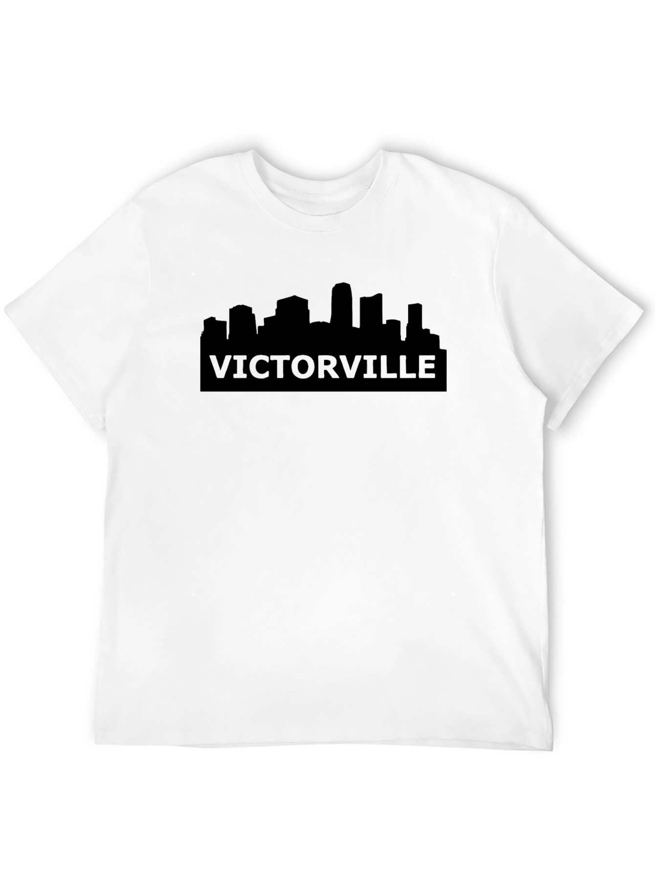 Victorville Skyline Black T-Shirt