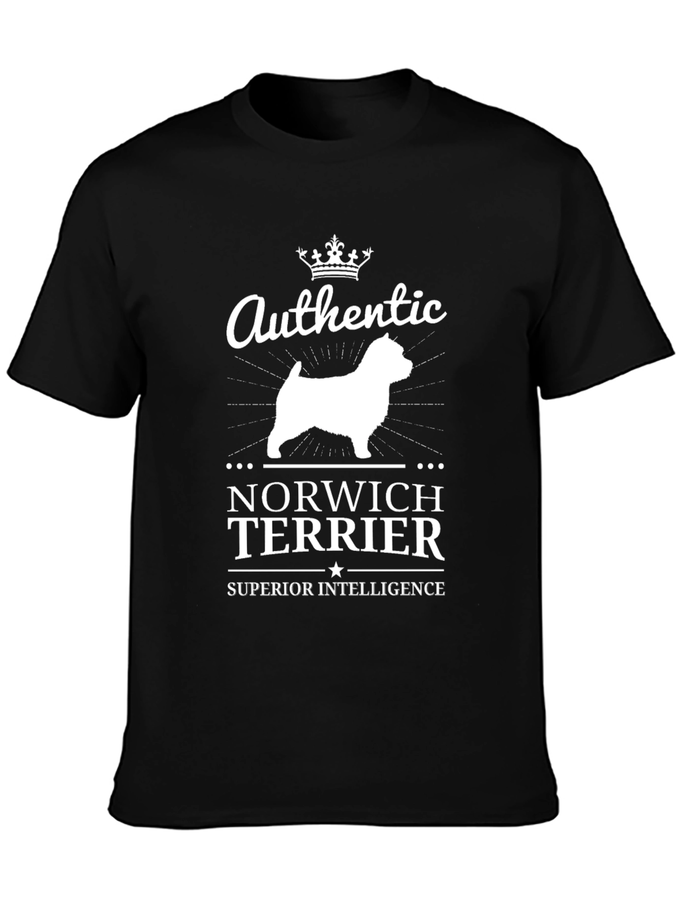 Authentic Norwich Terrier Graphic Tee