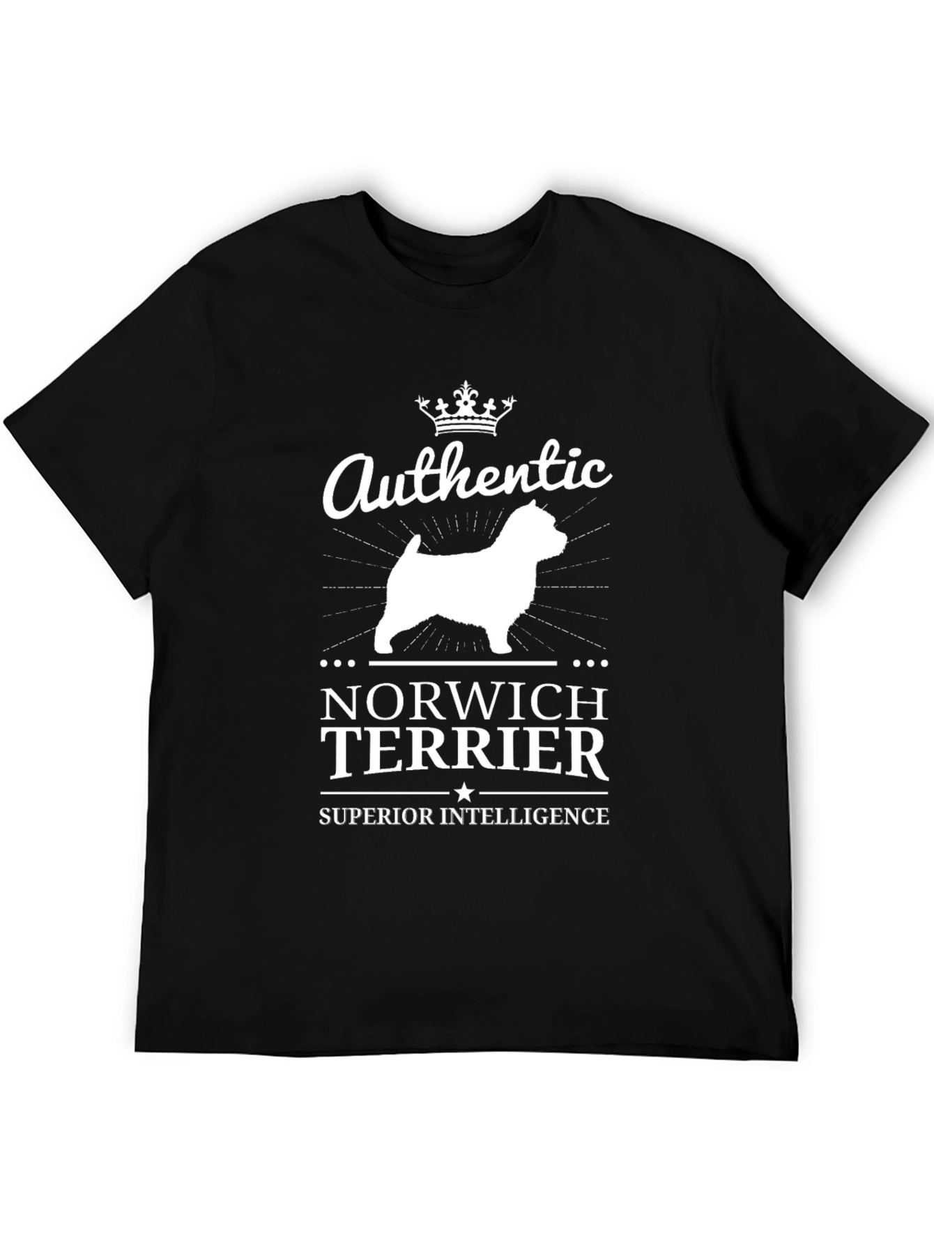 Authentic Norwich Terrier Graphic Tee