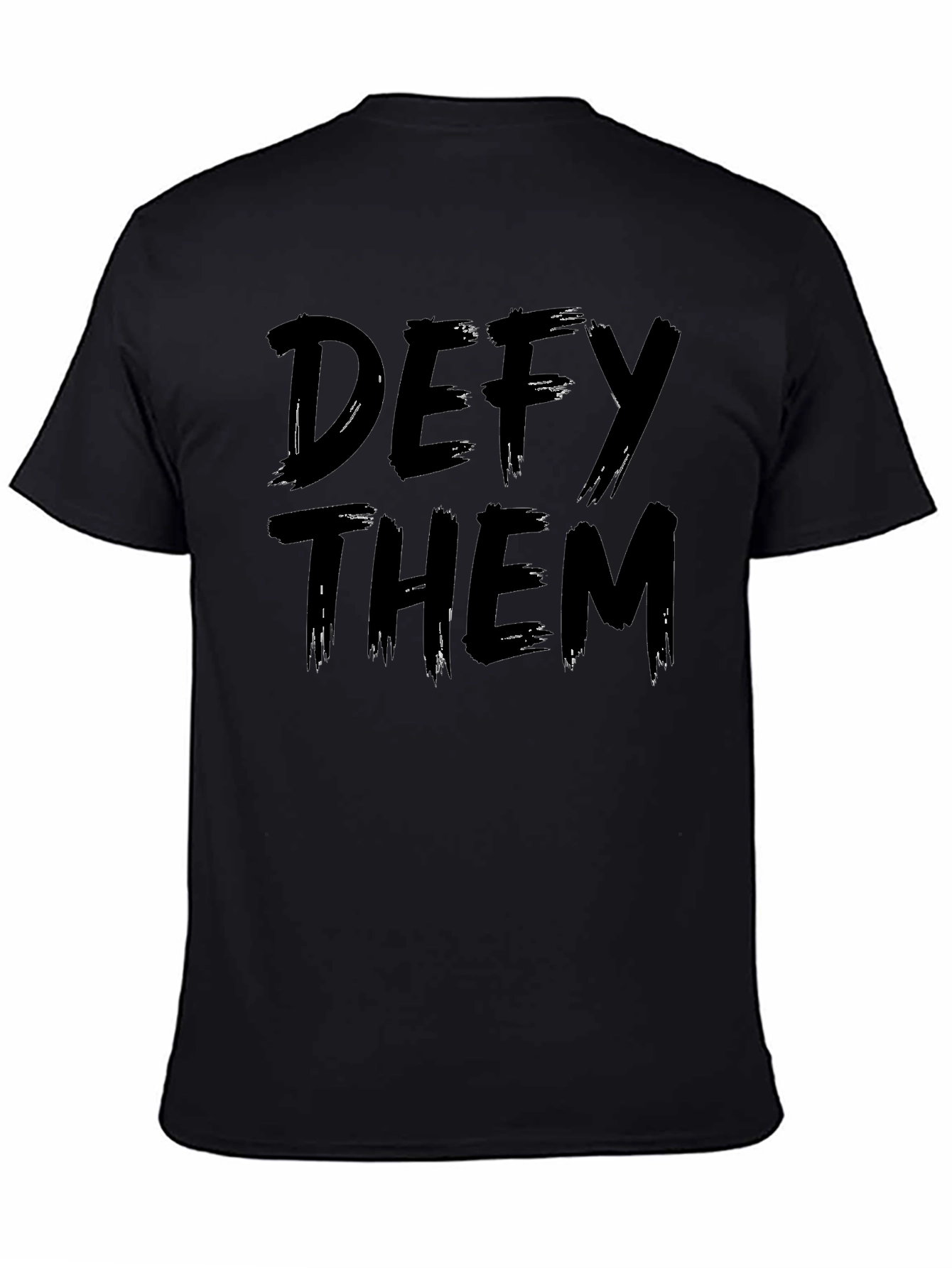 Defy Them Graphic Tee - Bold Statement Shirt