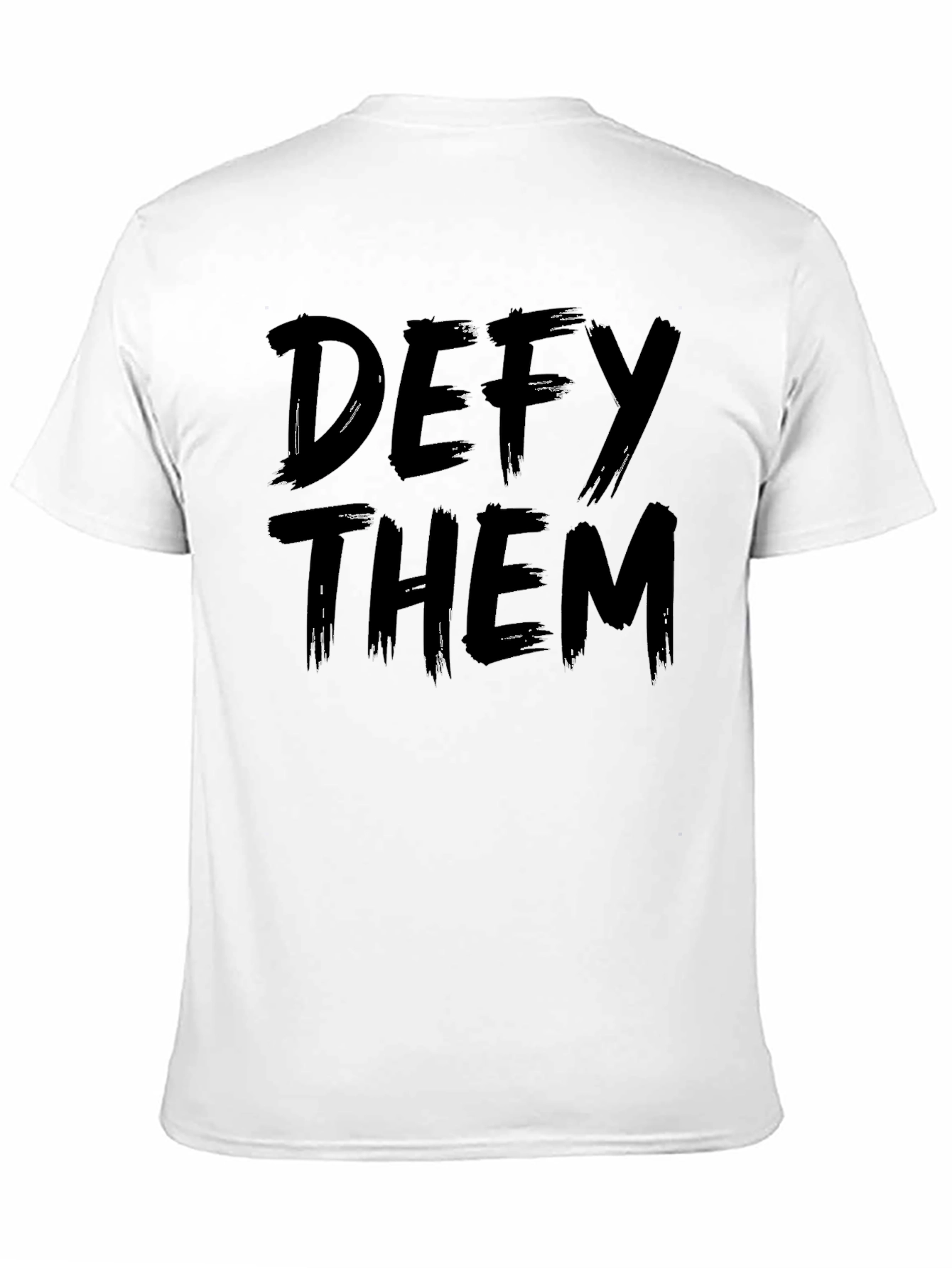 Defy Them Graphic Tee - Bold Statement Shirt