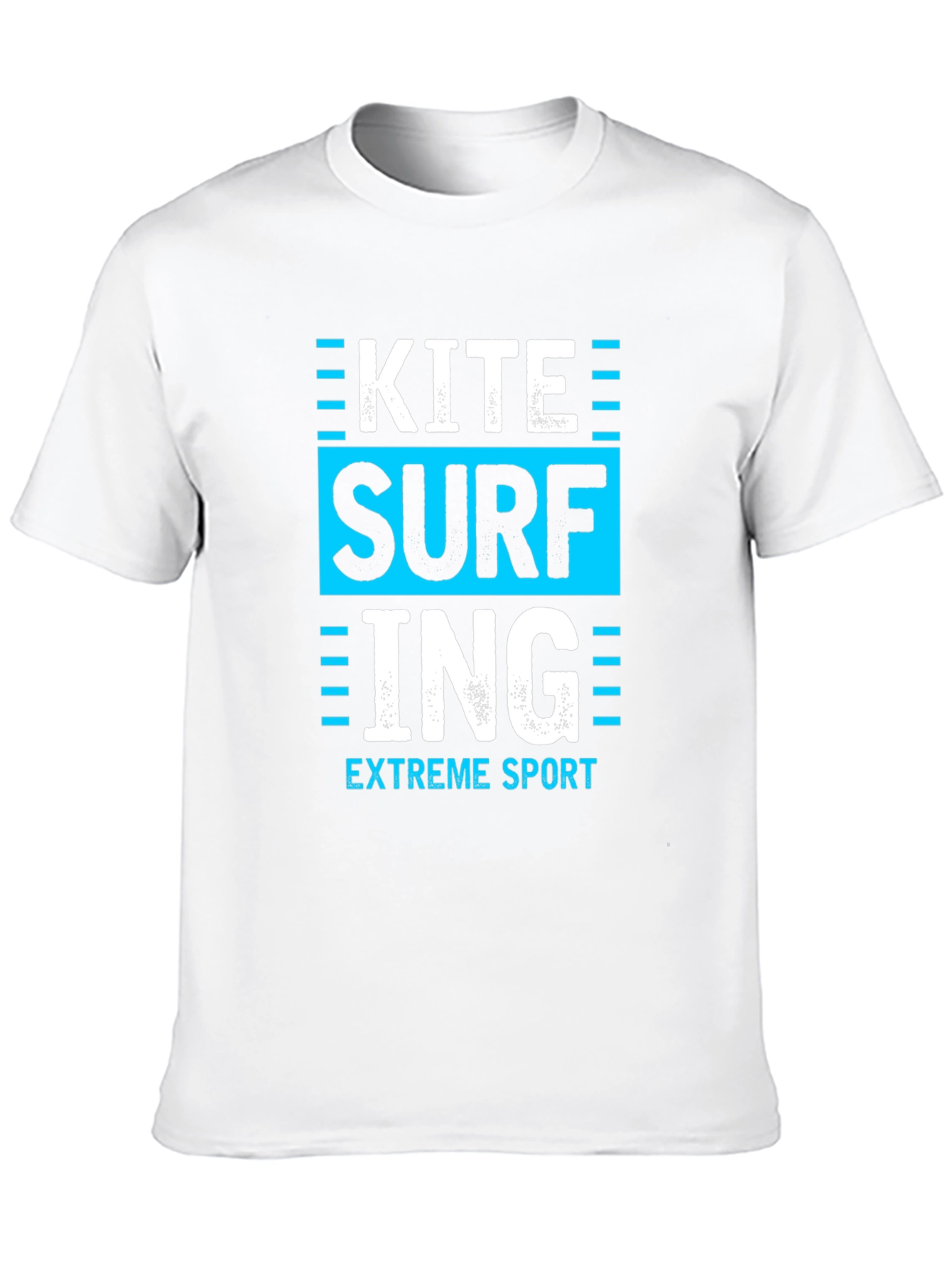 Kite Surfing Extreme Sport Black T-Shirt