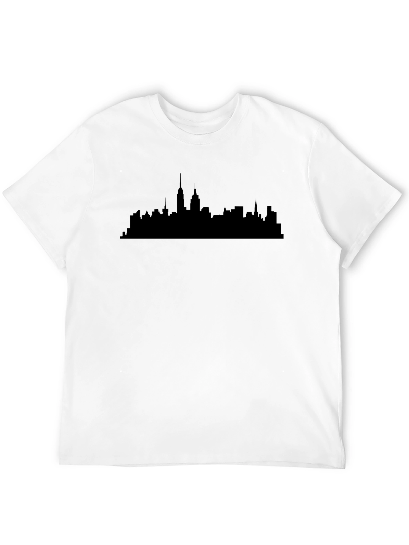 NYC Skyline Silhouette Tee - Urban Style