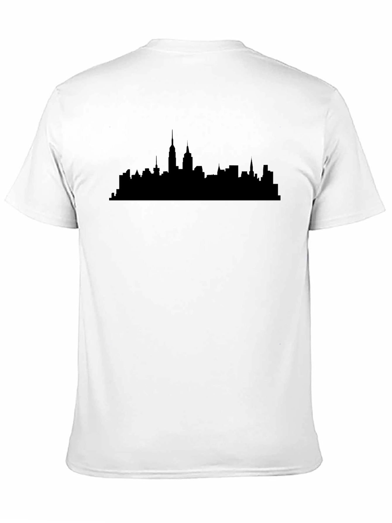 NYC Skyline Silhouette Tee - Urban Style