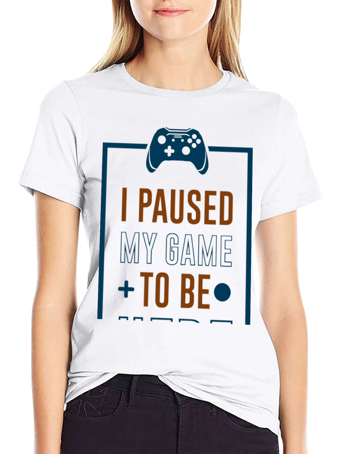 I Paused My Game T-Shirt - Gamer Gift