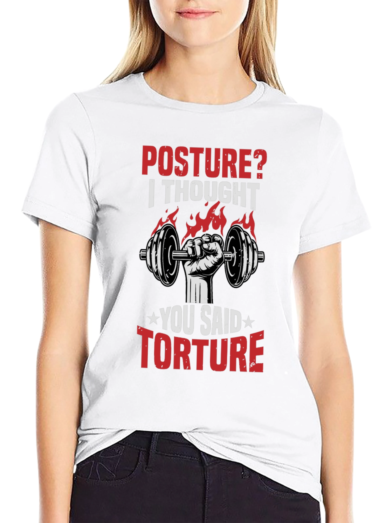 Posture? Torture! Graphic T-Shirt