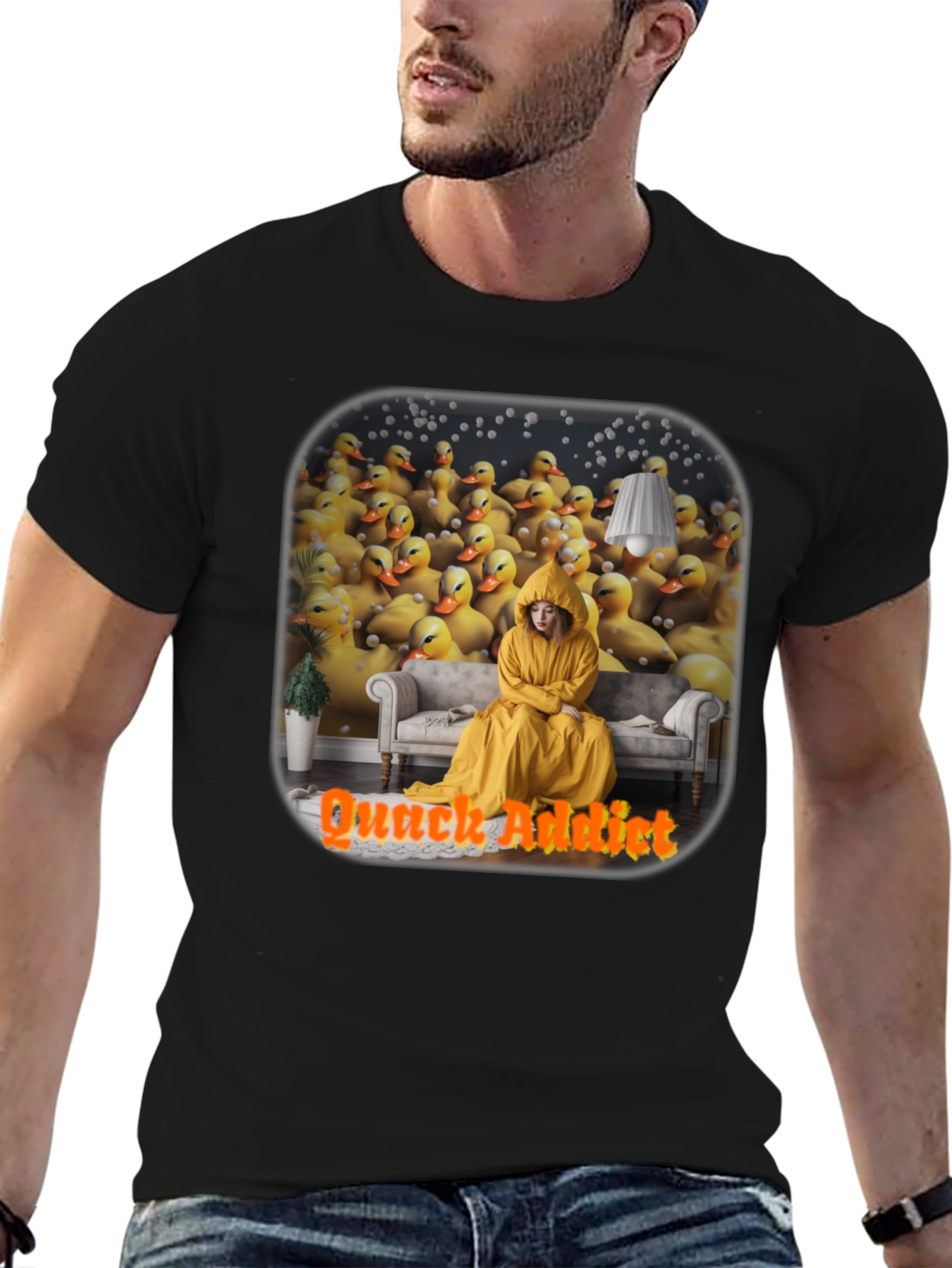 Quack Addict T-Shirt - Duck Lover Tee