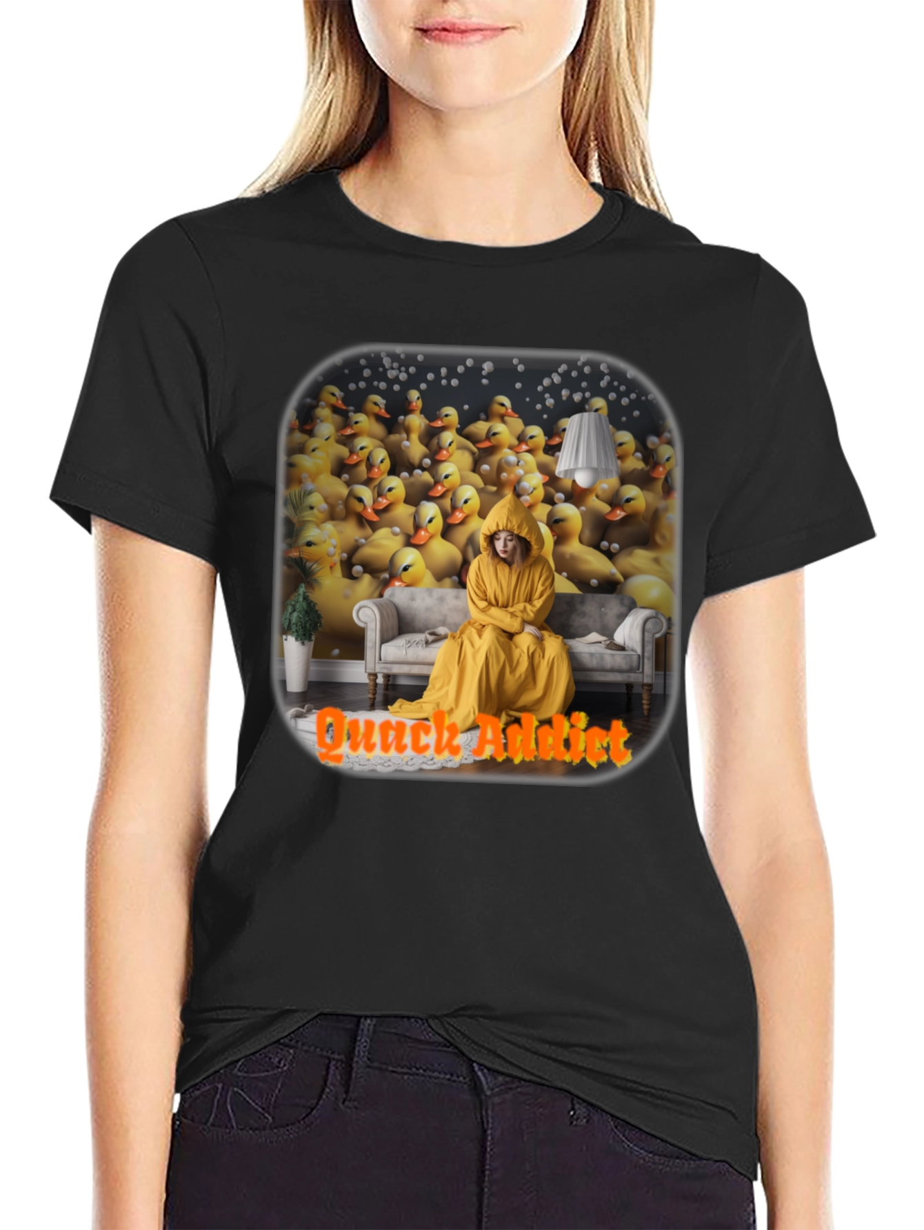 Quack Addict T-Shirt - Duck Lover Tee