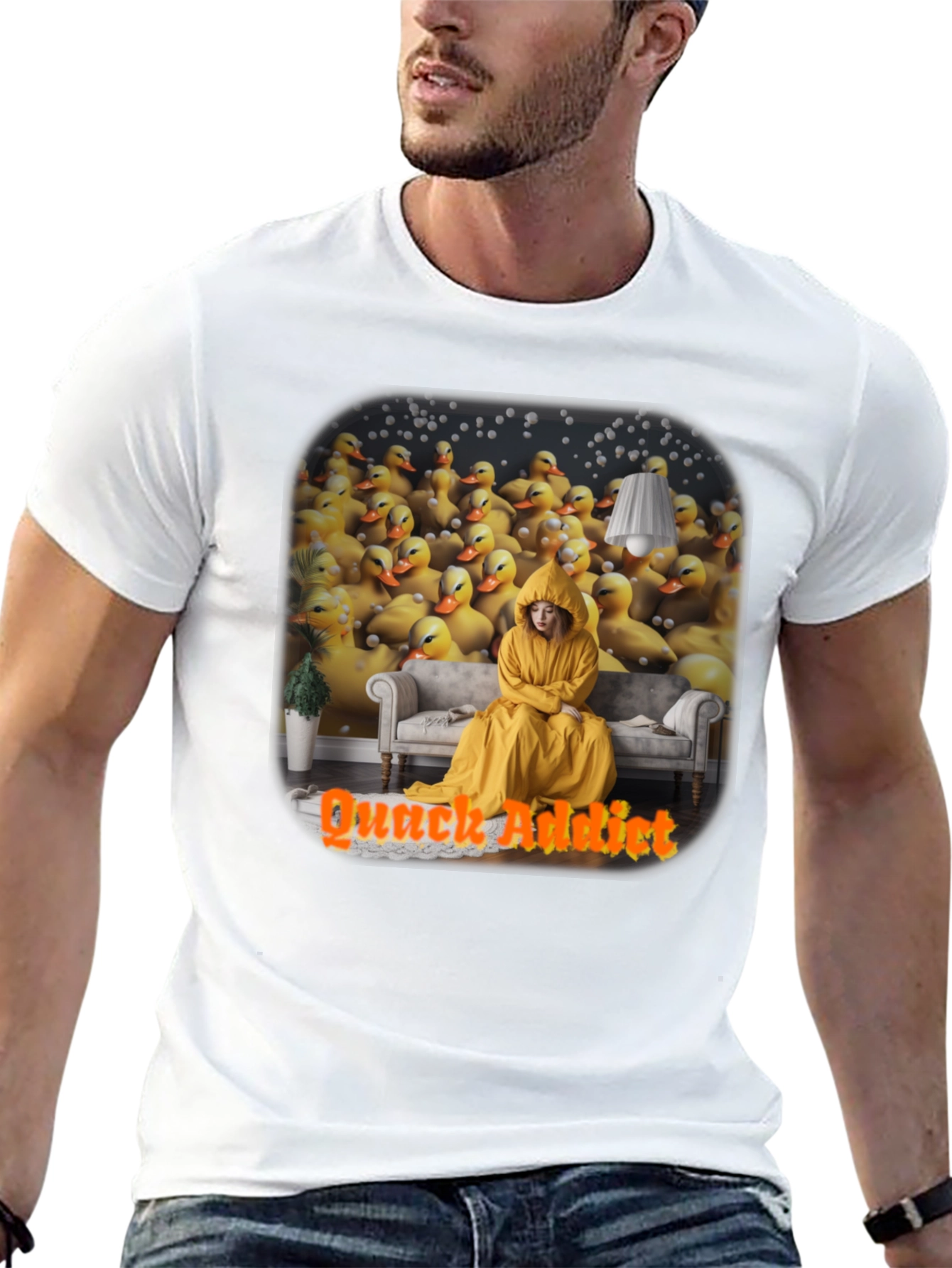 Quack Addict T-Shirt - Duck Lover Tee