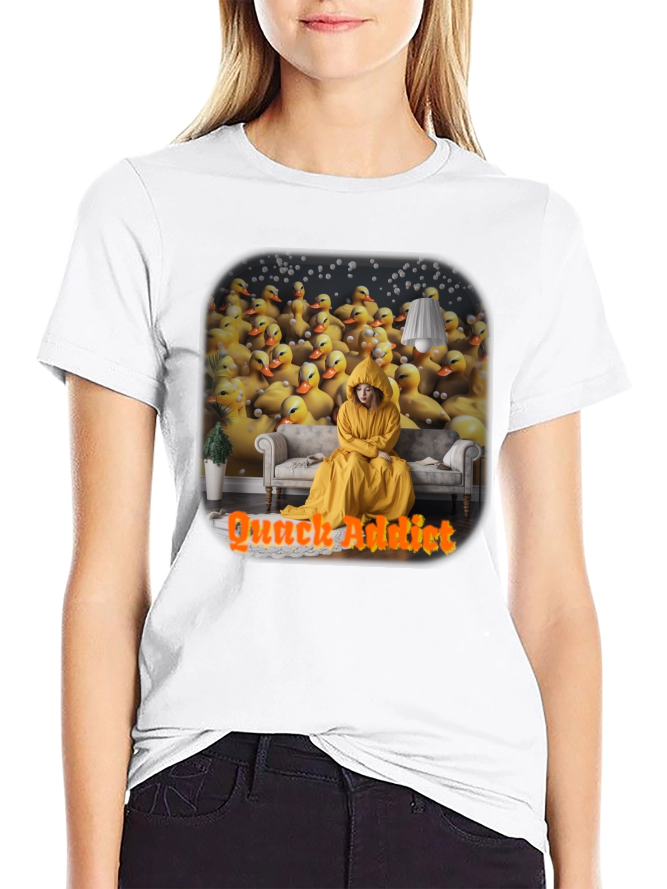 Quack Addict T-Shirt - Duck Lover Tee