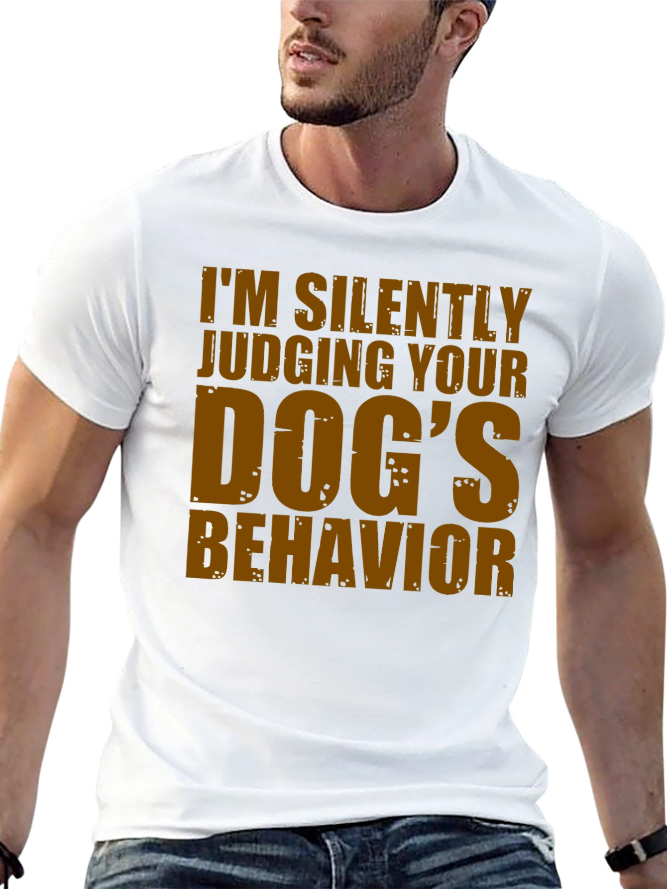 Dog Behavior Judge Novelty Graphic Tee