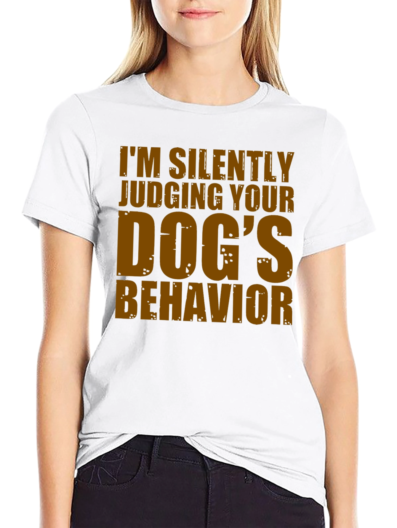 Dog Behavior Judge Novelty Graphic Tee
