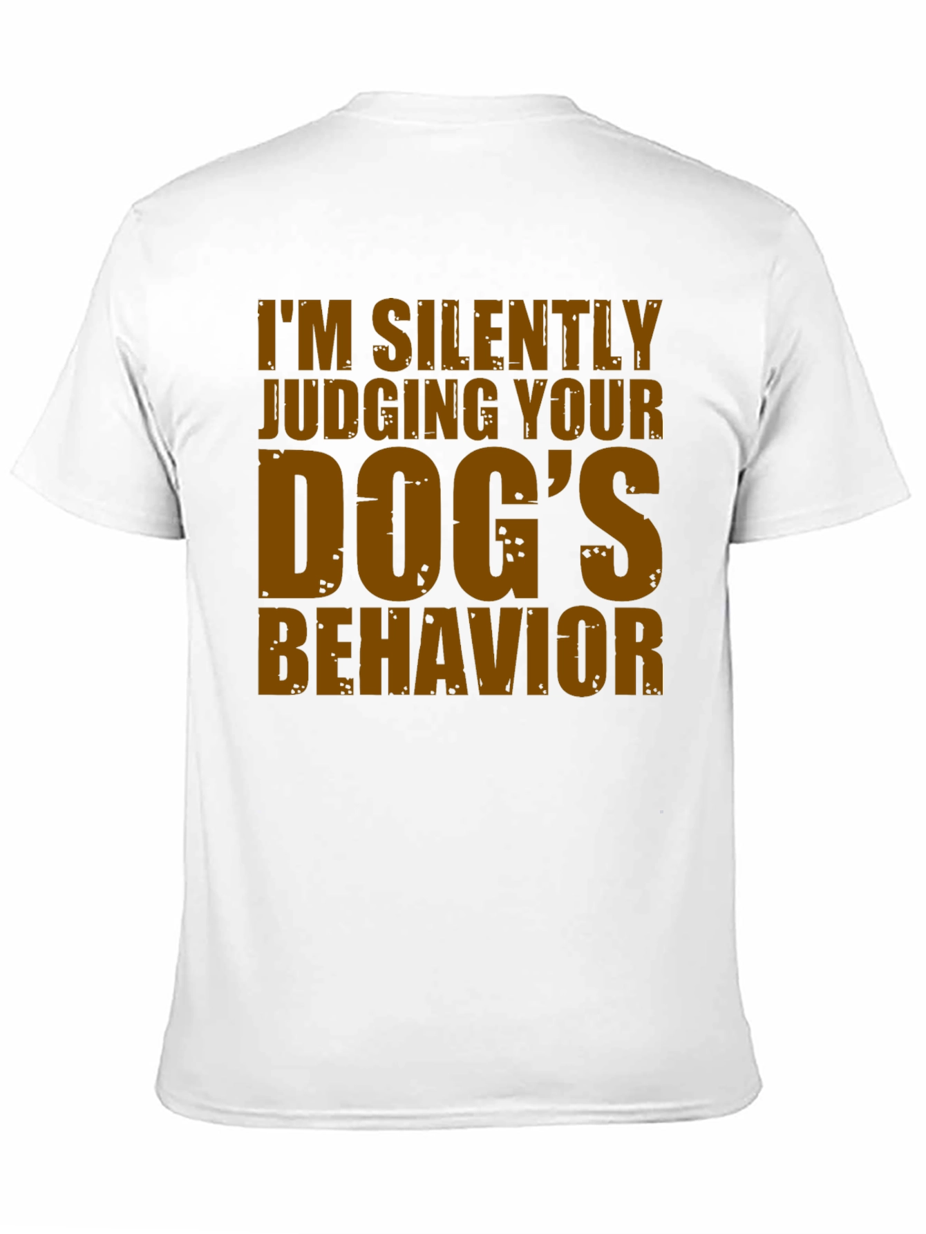 Dog Behavior Judge Novelty Graphic Tee