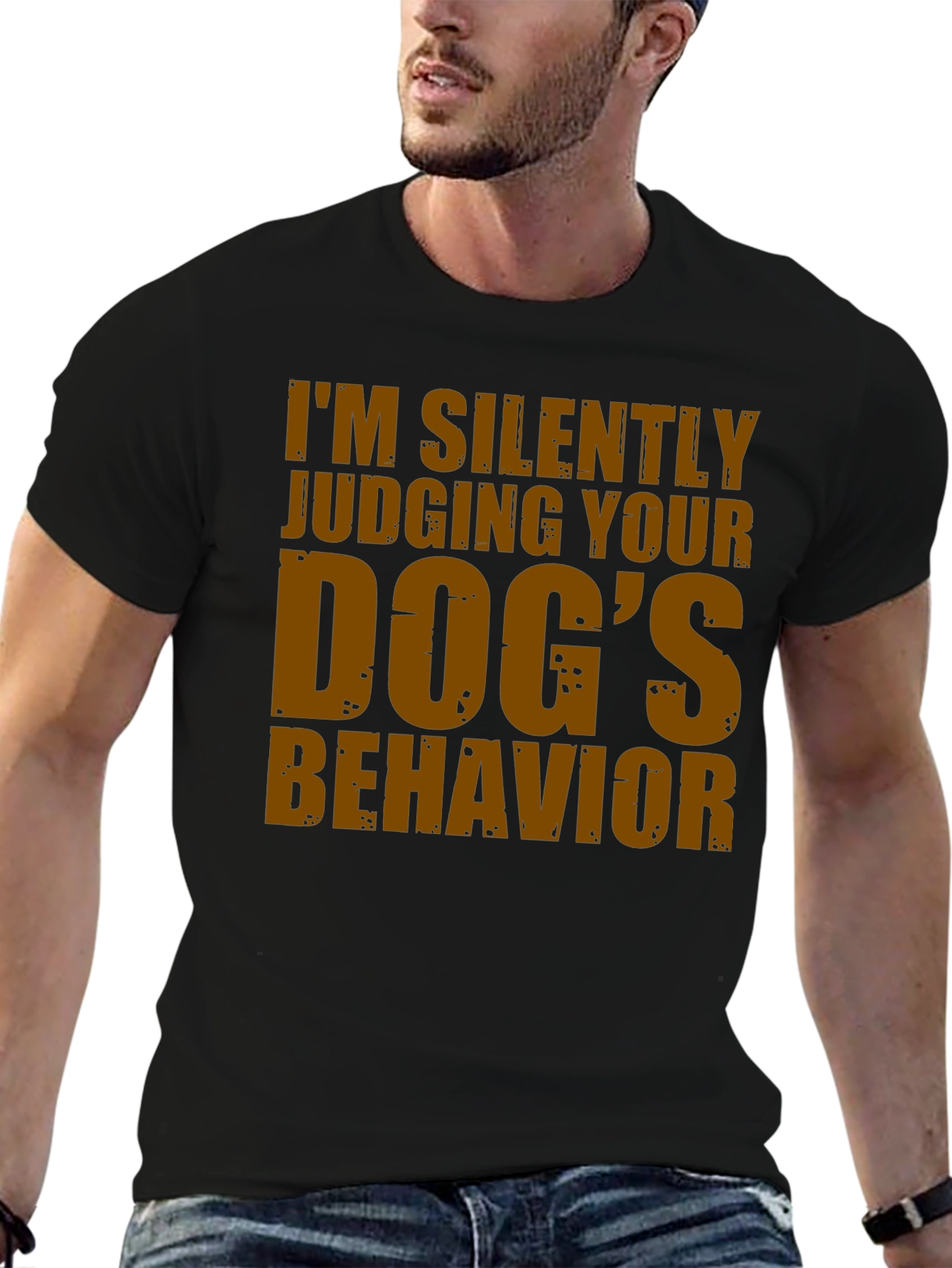 Dog Behavior Judge Novelty Graphic Tee