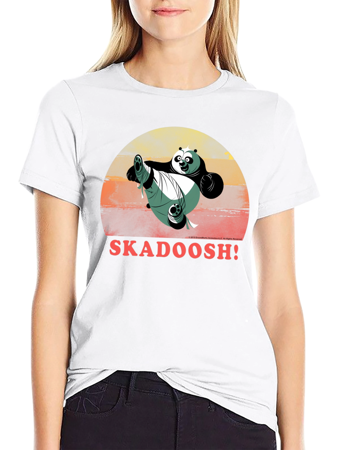 Kung Fu Panda Skadoosh! Mens T-Shirt